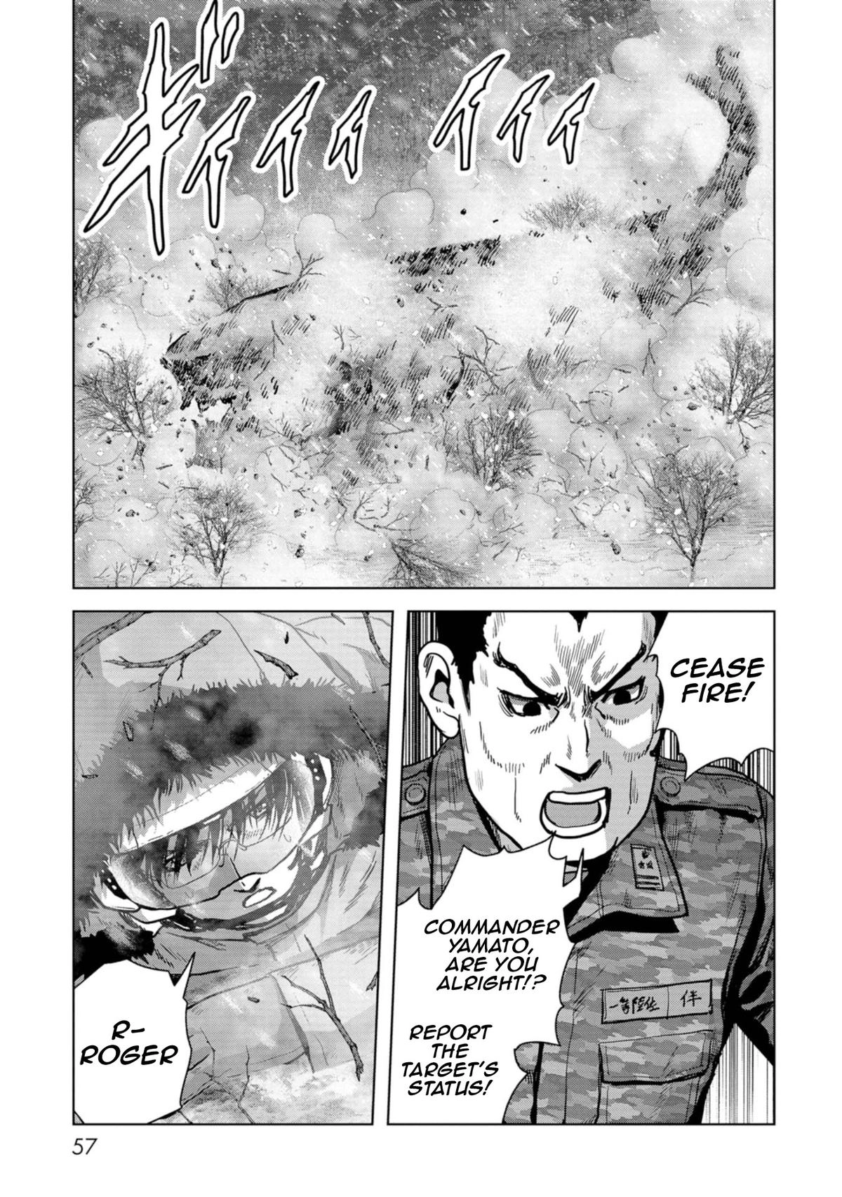Kaijuu Jieitai Chapter 55 page 58 - 