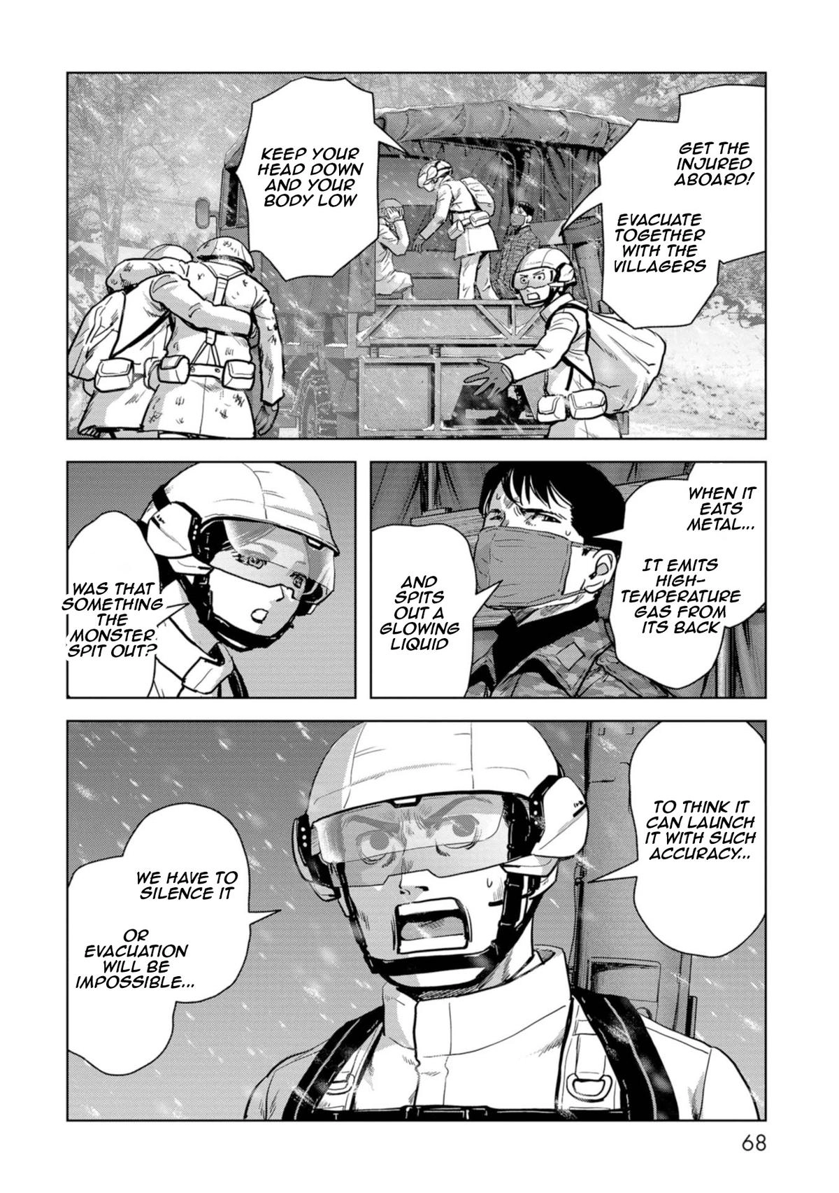 Kaijuu Jieitai Chapter 55 page 69 - 