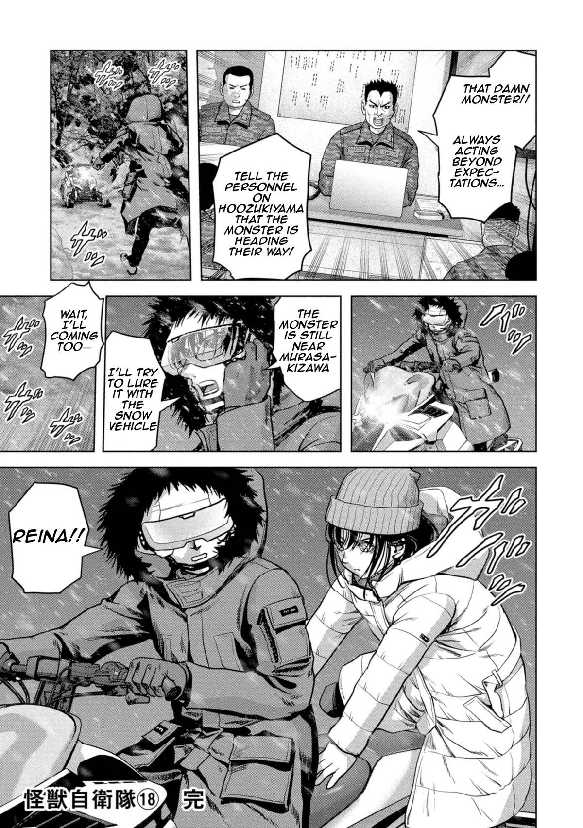 Kaijuu Jieitai Chapter 57 page 77 - 