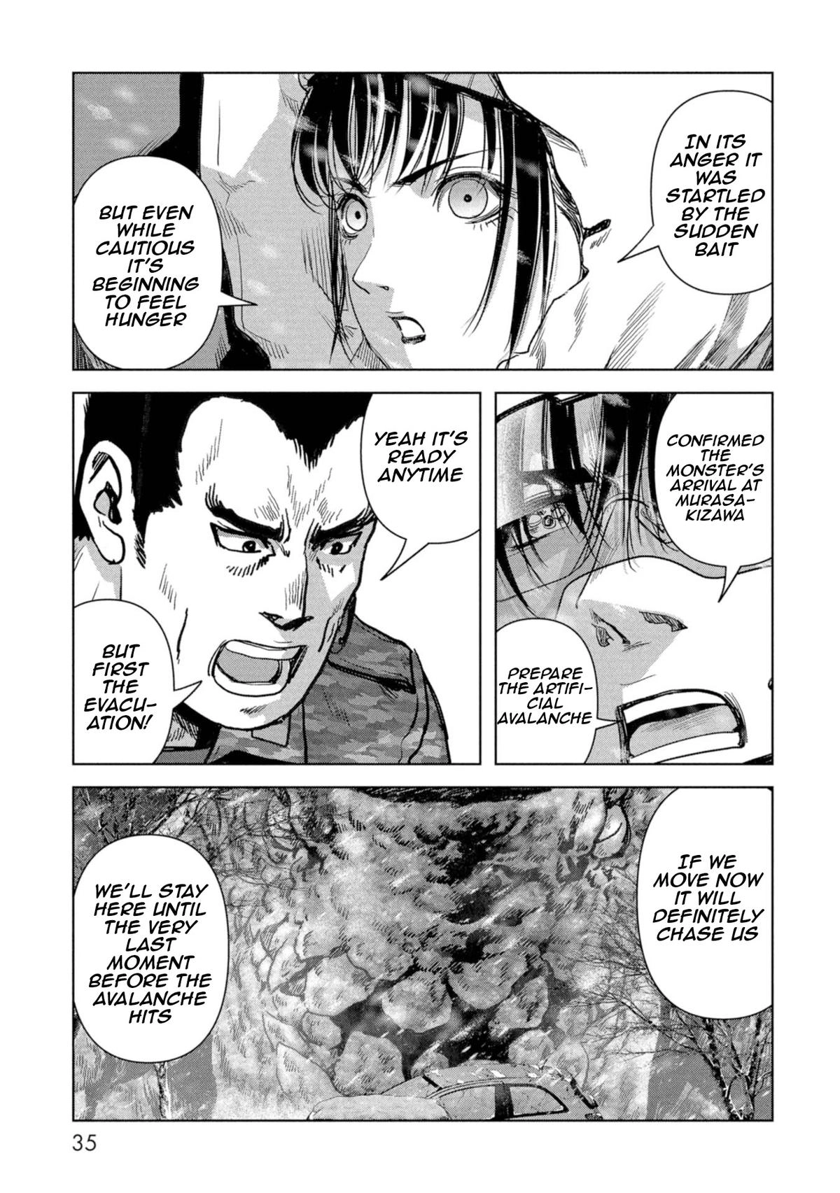 Kaijuu Jieitai Chapter 58 page 38 - 
