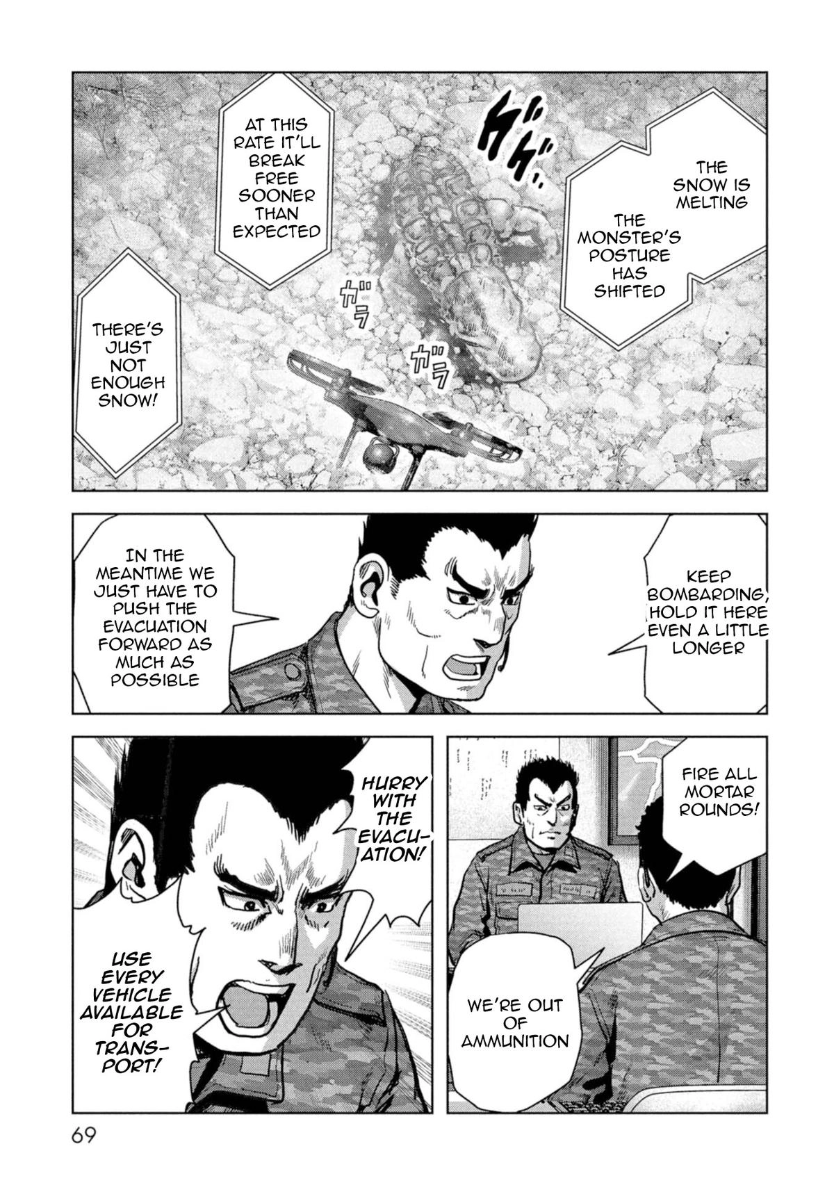 Kaijuu Jieitai Chapter 58 page 69 - 