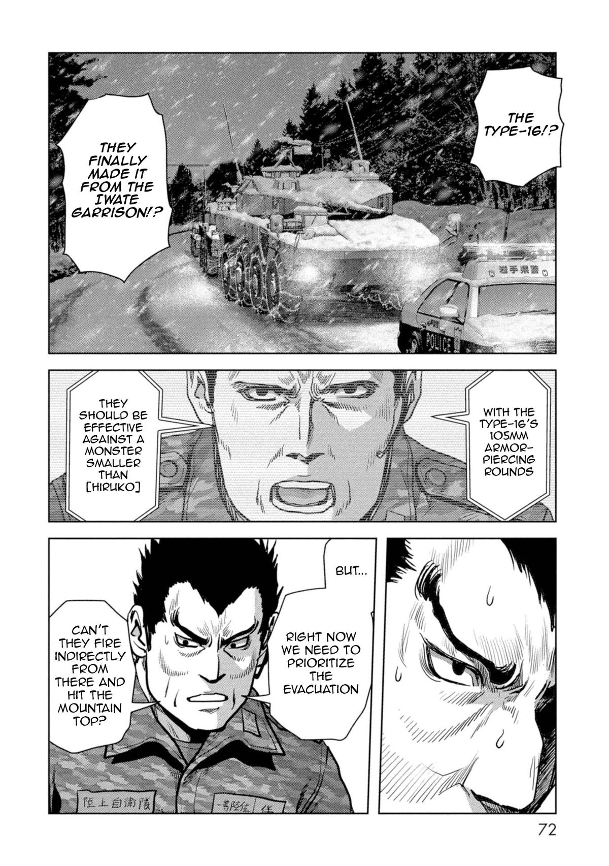 Kaijuu Jieitai Chapter 58 page 72 - 