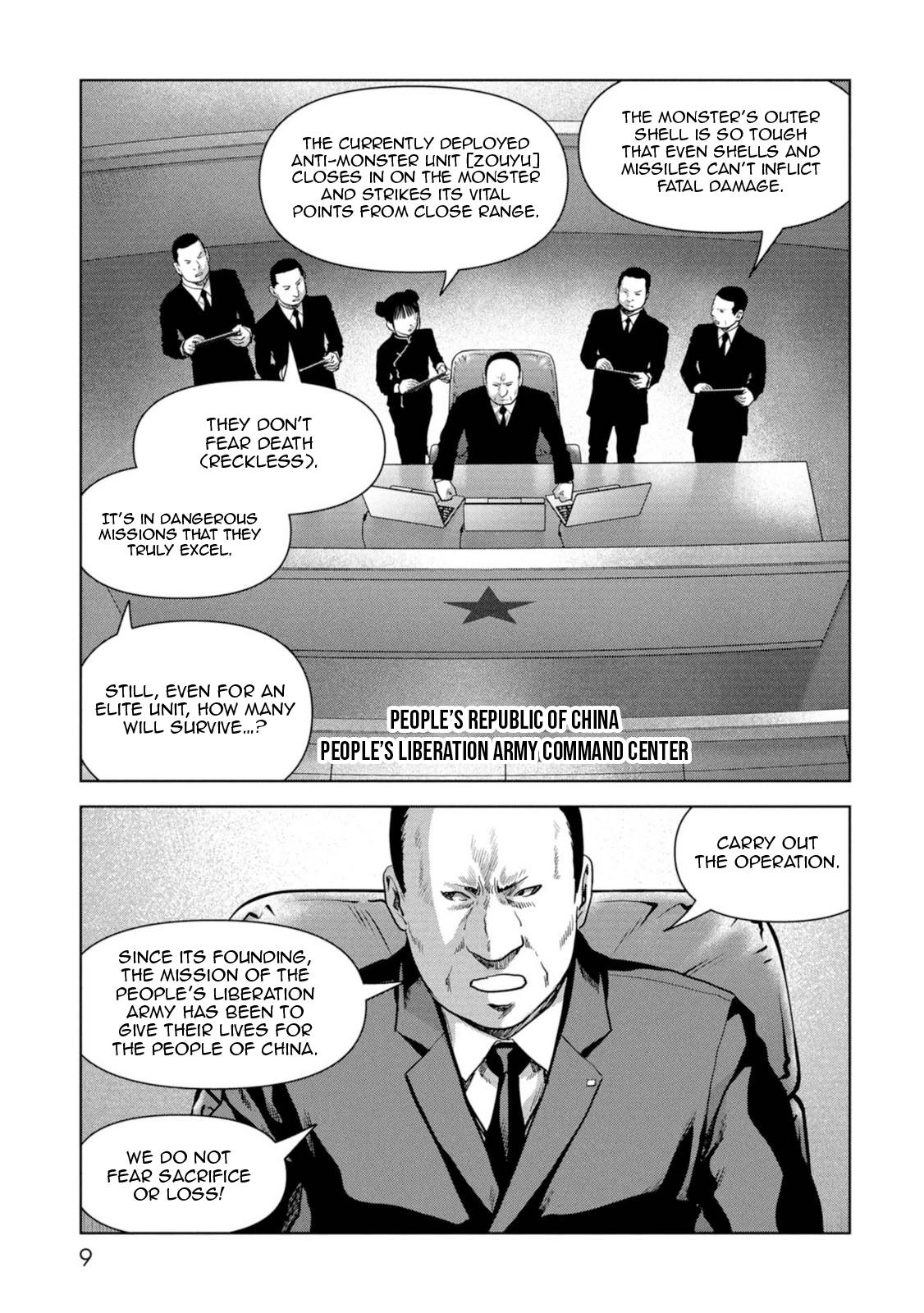 Kaijuu Jieitai Chapter 61 page 11 - 