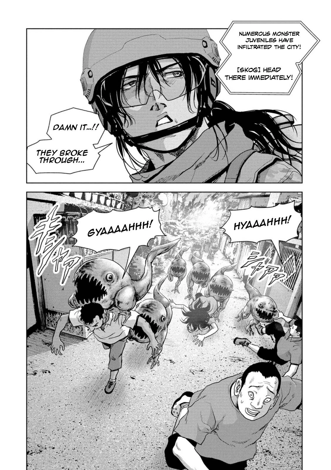 Kaijuu Jieitai Chapter 61 page 34 - 
