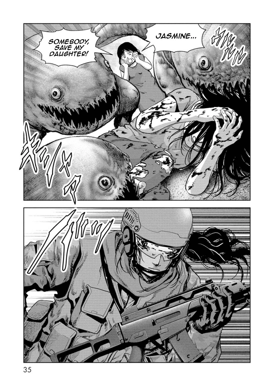 Kaijuu Jieitai Chapter 61 page 37 - 