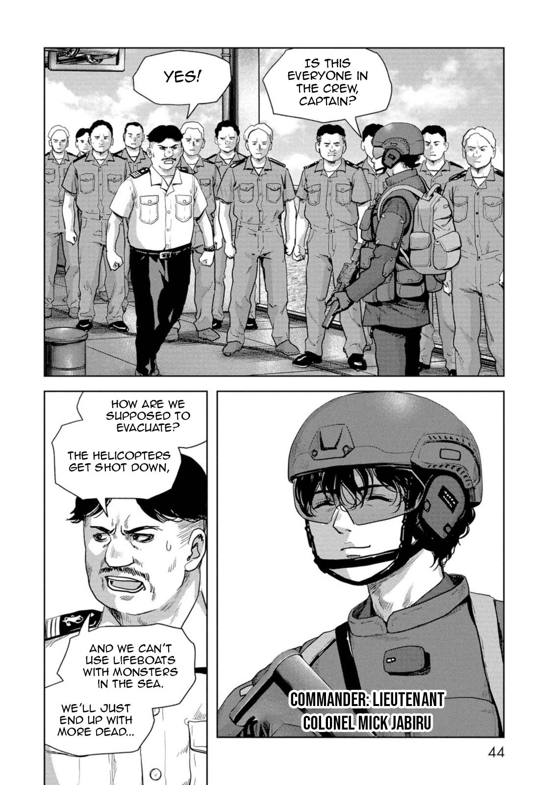 Kaijuu Jieitai Chapter 61 page 46 - 