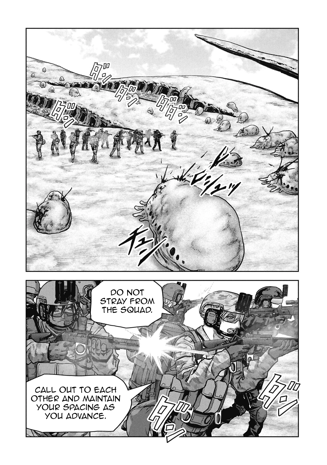Kaijuu Jieitai Chapter 67 page 36 - 