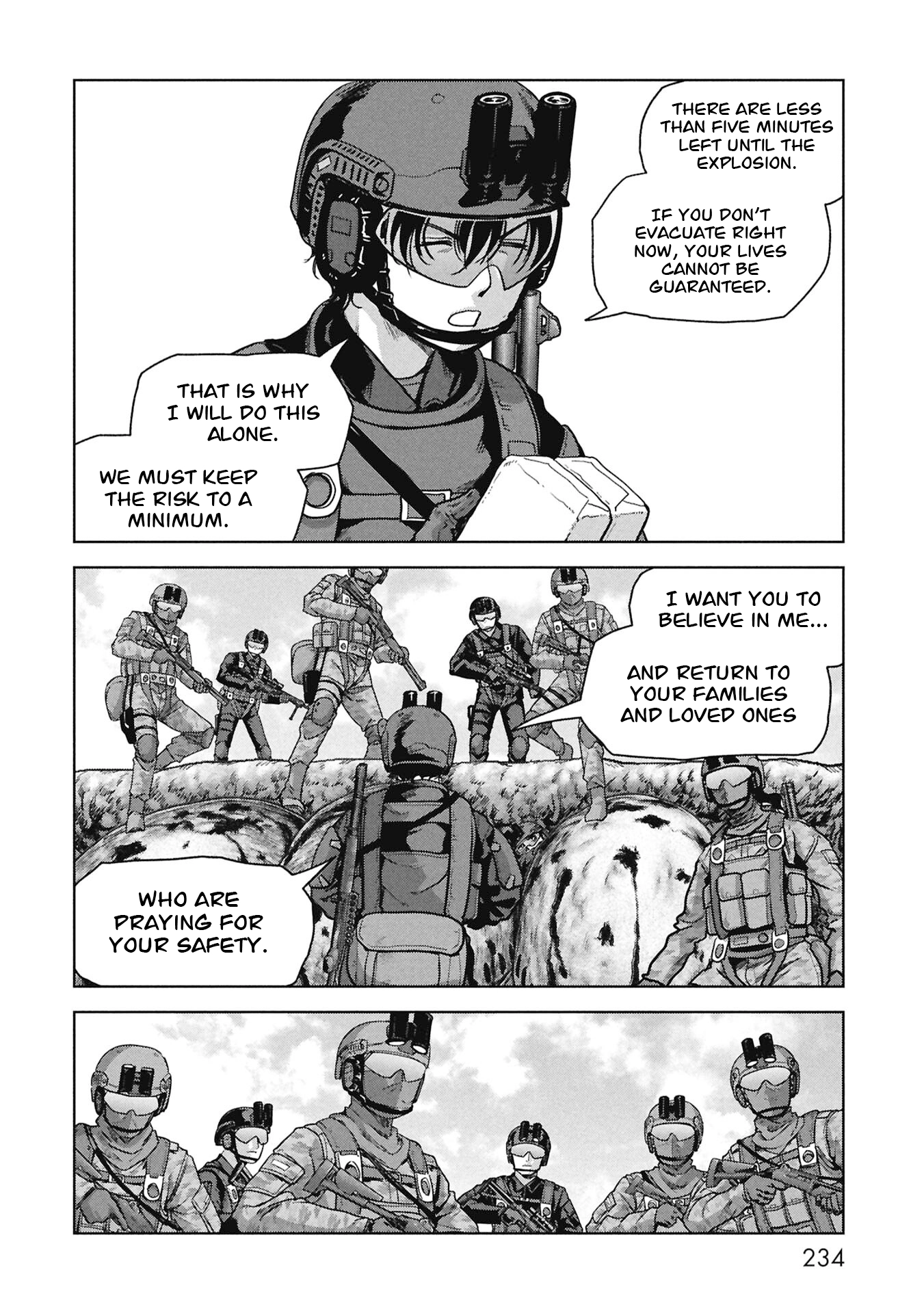 Kaijuu Jieitai Chapter 69 page 73 - 
