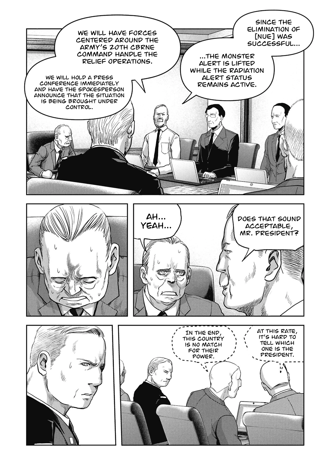 Kaijuu Jieitai Chapter 73 page 38 - 