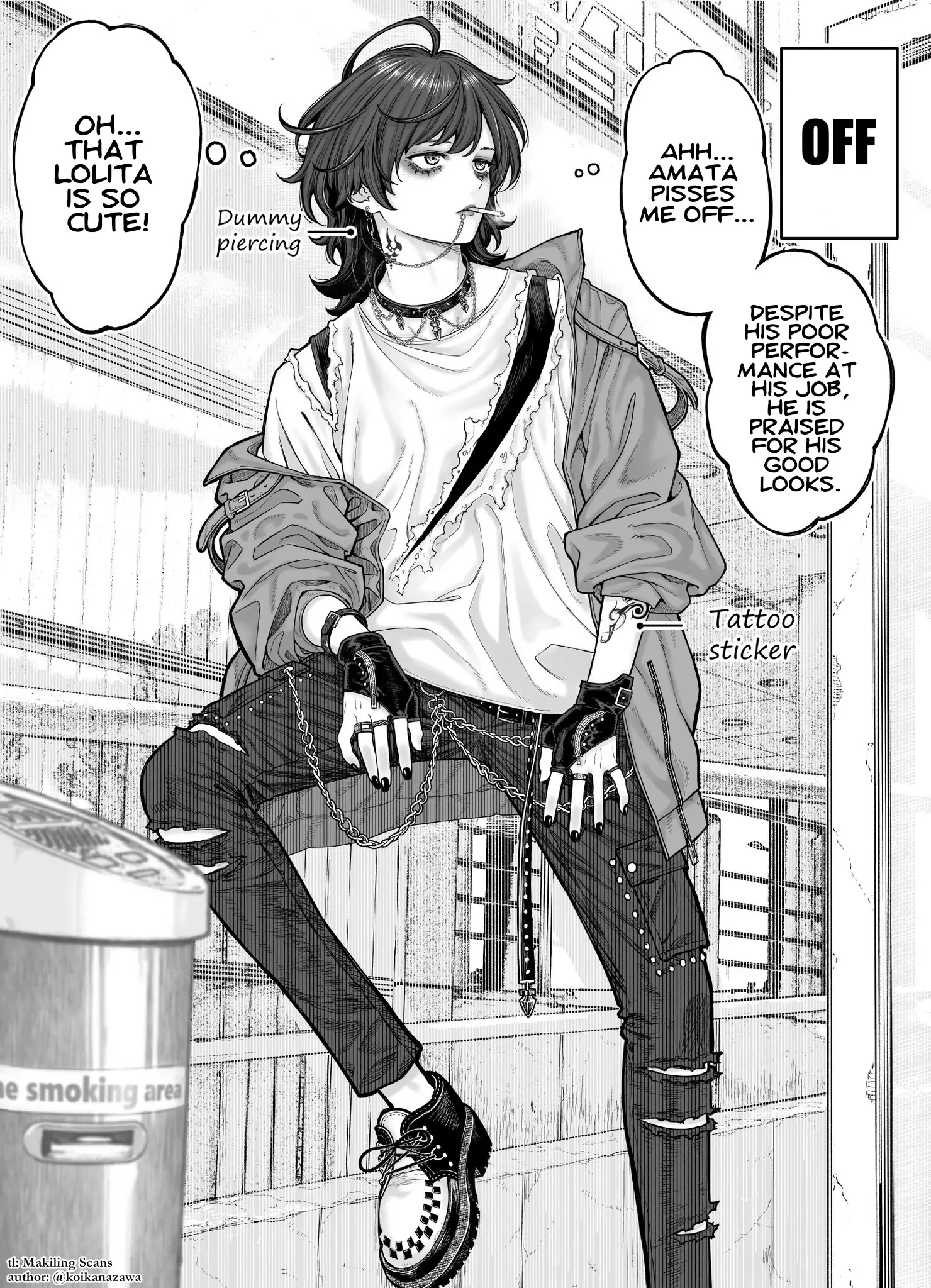 Kaisha to Shiseikatsu (Pre-Serialization) Chapter 2 page 2 - 