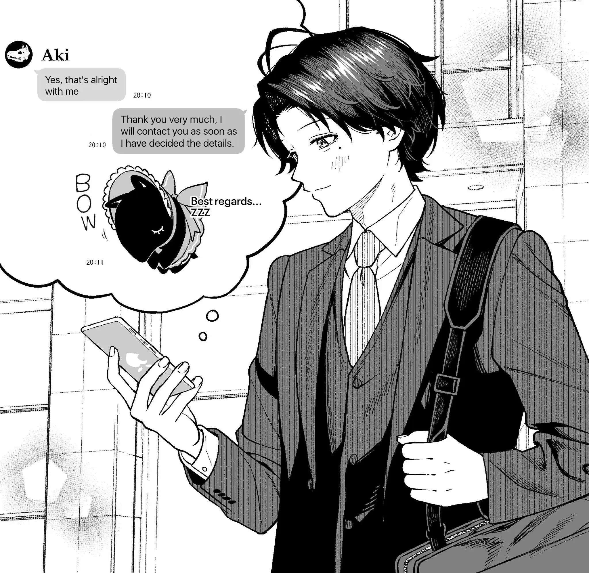 Kaisha to Shiseikatsu (Pre-Serialization) Chapter 21 page 1 - 