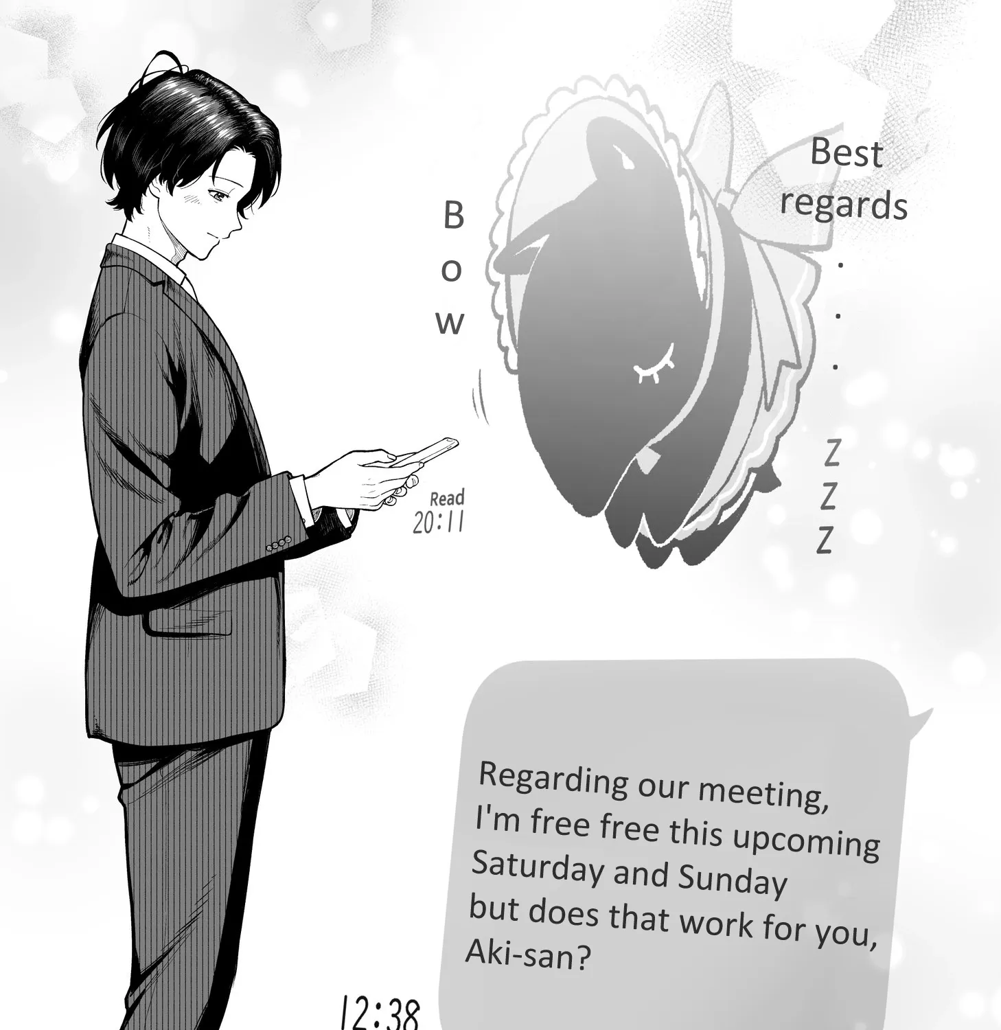 Kaisha to Shiseikatsu (Pre-Serialization) Chapter 27 page 1 - 