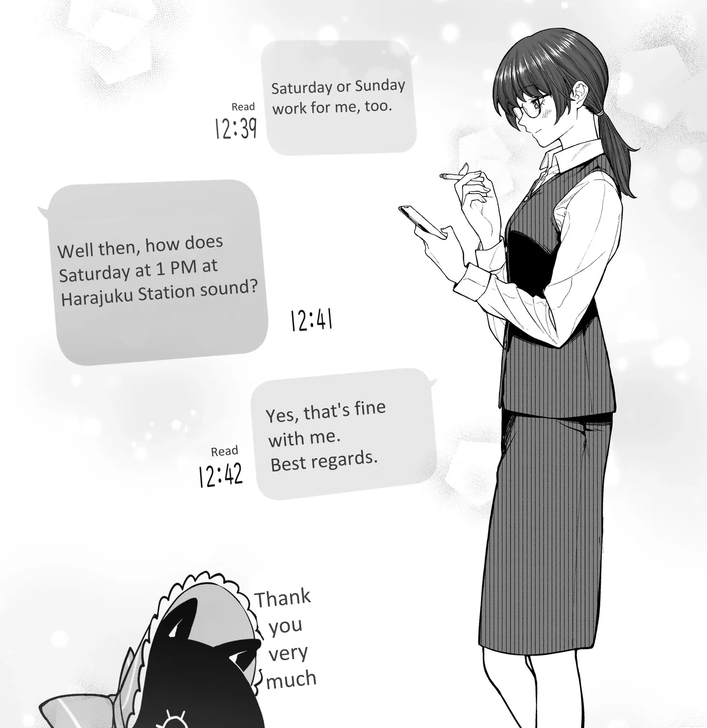 Kaisha to Shiseikatsu (Pre-Serialization) Chapter 27 page 3 - 