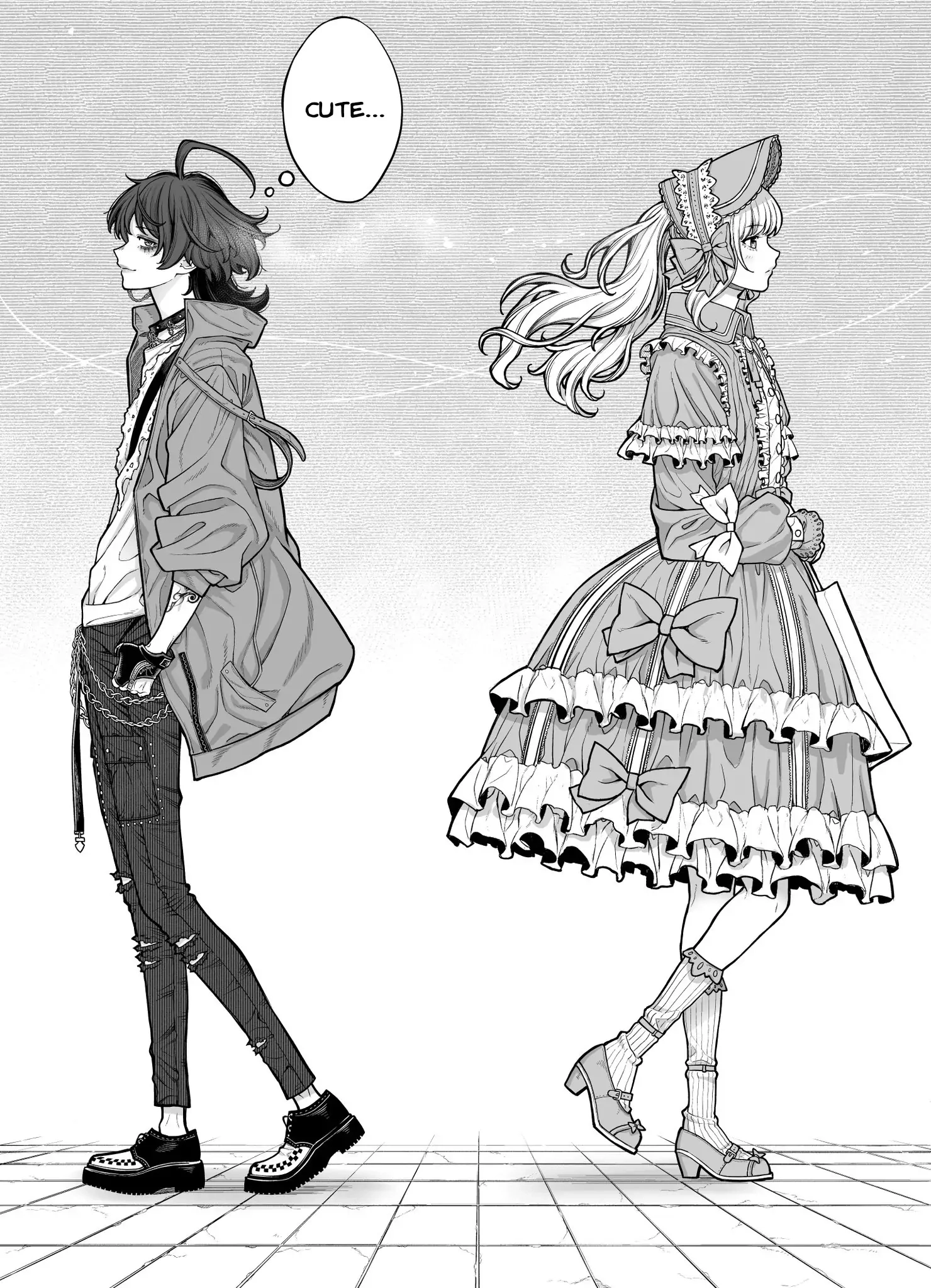 Kaisha to Shiseikatsu (Pre-Serialization) Chapter 3 page 1 - 
