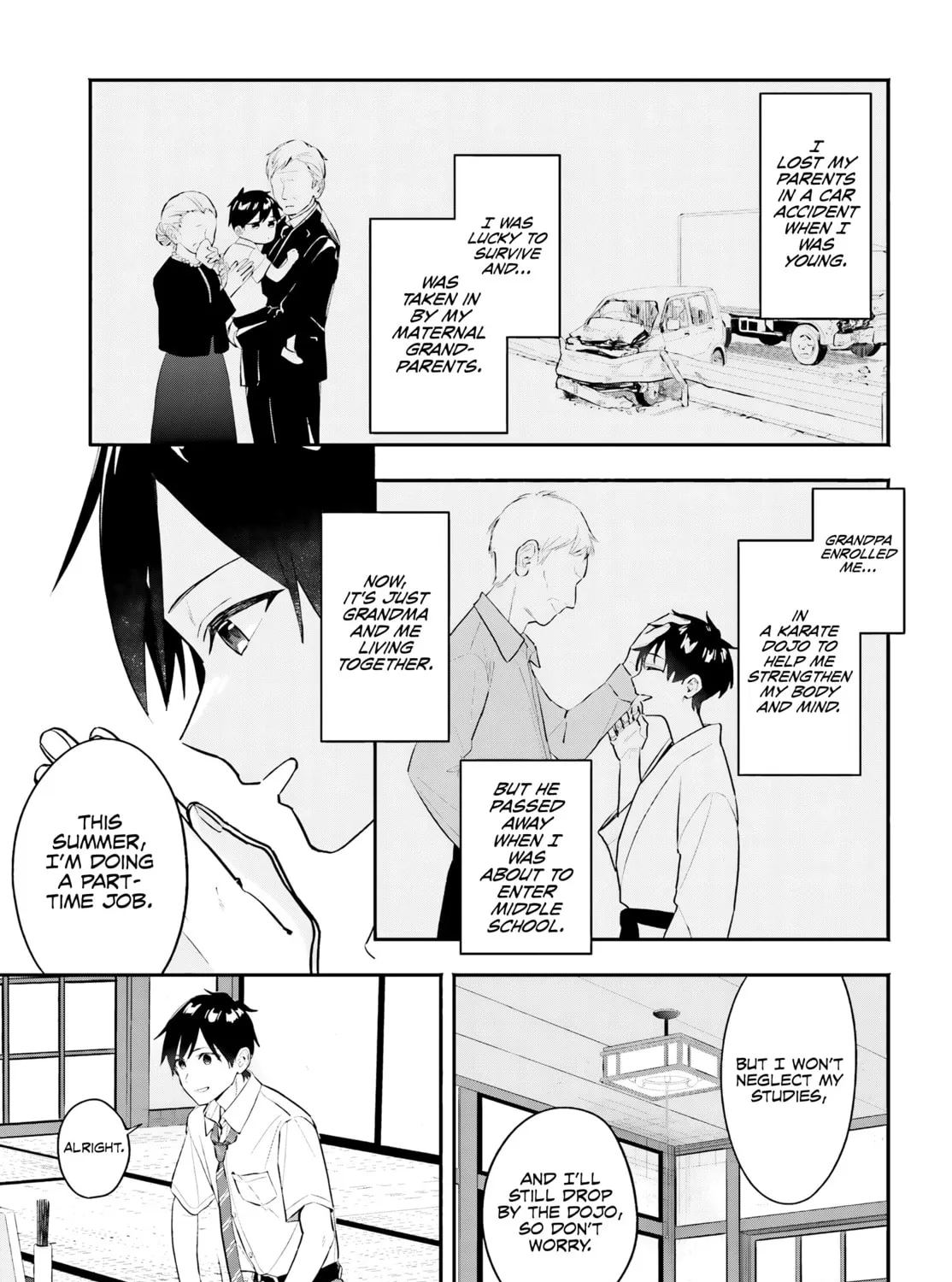 Kaji Daikou no Arbeit wo Hajimetara Gakuen Ichi no Bishoujo no Kazoku ni Kiinirare Chaimashita. Chapter 1 page 20 - 