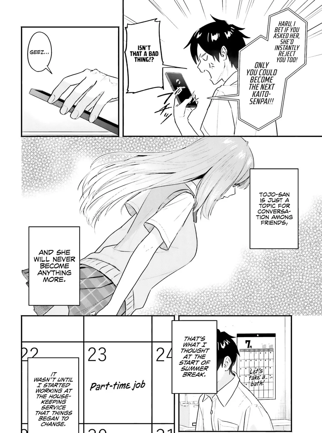 Kaji Daikou no Arbeit wo Hajimetara Gakuen Ichi no Bishoujo no Kazoku ni Kiinirare Chaimashita. Chapter 1 page 30 - 