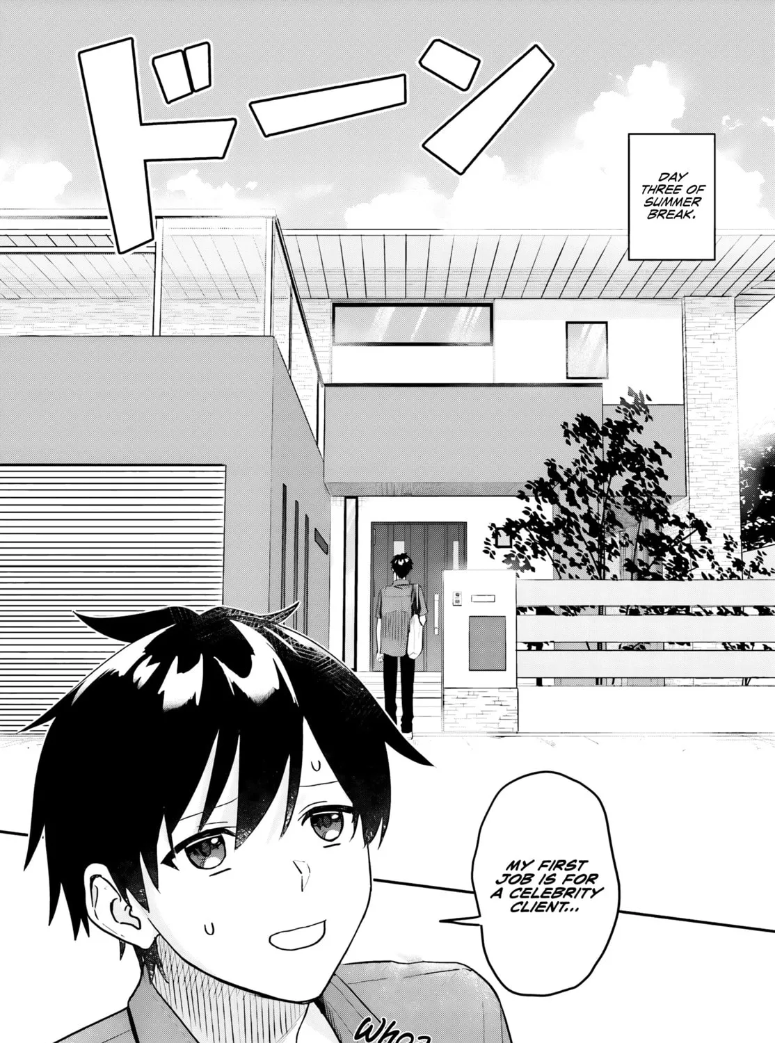 Kaji Daikou no Arbeit wo Hajimetara Gakuen Ichi no Bishoujo no Kazoku ni Kiinirare Chaimashita. Chapter 1 page 32 - 