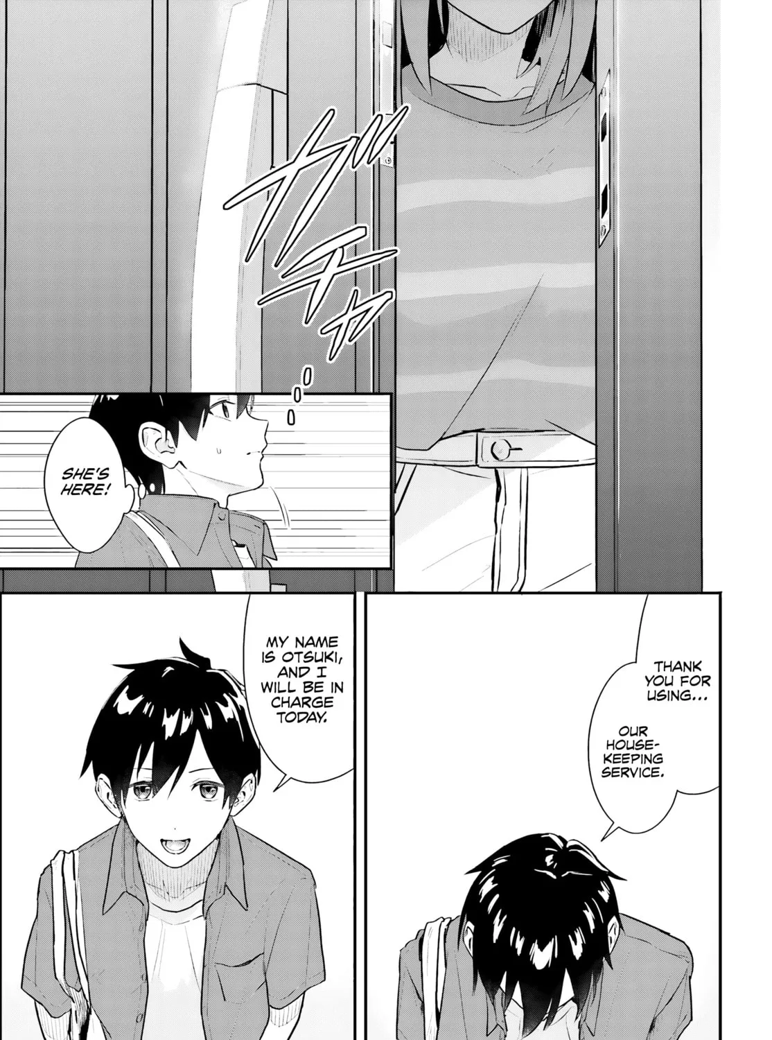 Kaji Daikou no Arbeit wo Hajimetara Gakuen Ichi no Bishoujo no Kazoku ni Kiinirare Chaimashita. Chapter 1 page 36 - 