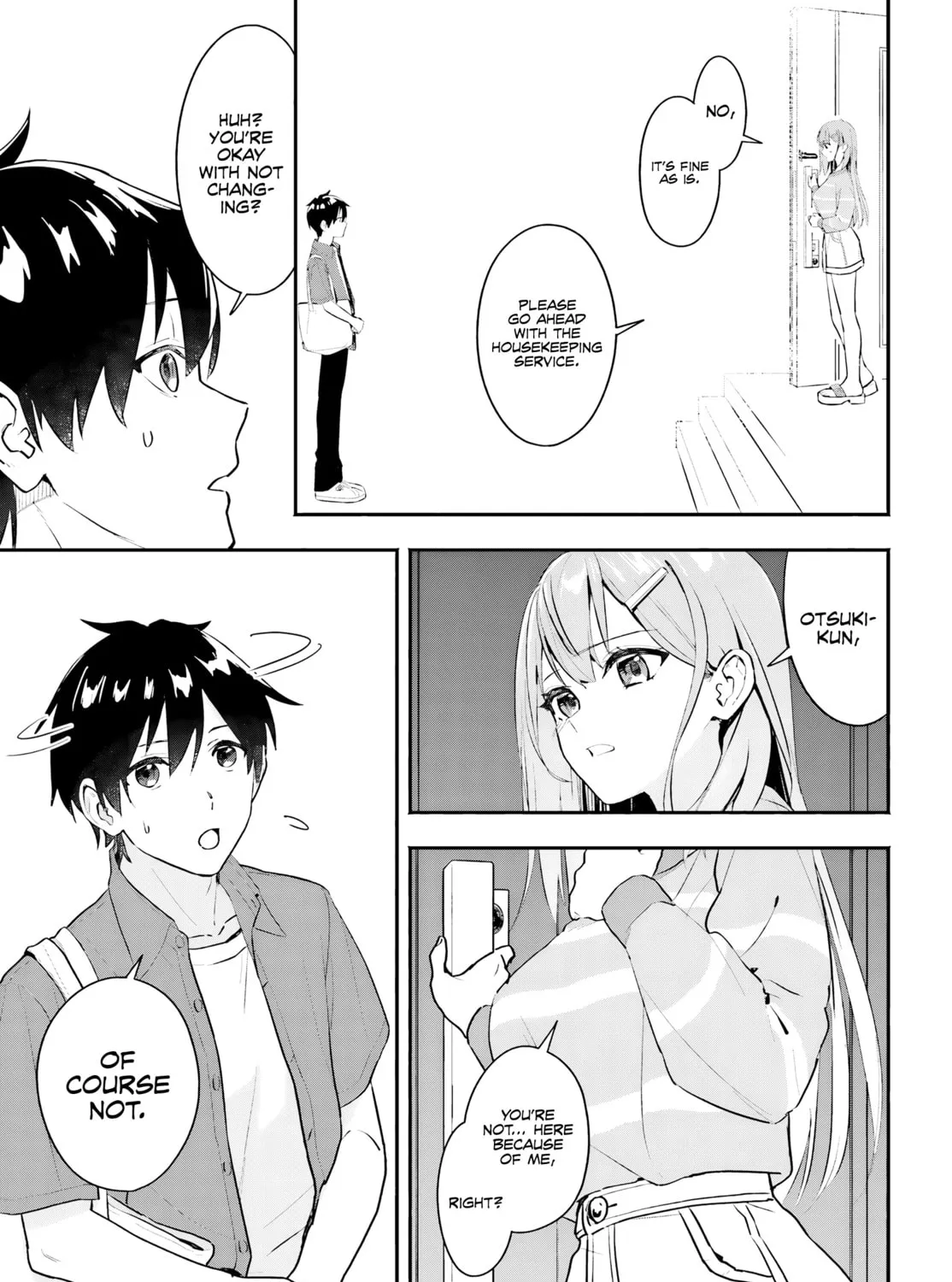 Kaji Daikou no Arbeit wo Hajimetara Gakuen Ichi no Bishoujo no Kazoku ni Kiinirare Chaimashita. Chapter 1 page 44 - 