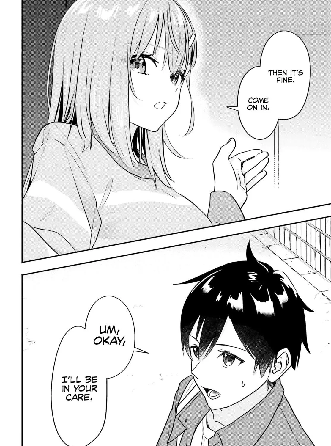 Kaji Daikou no Arbeit wo Hajimetara Gakuen Ichi no Bishoujo no Kazoku ni Kiinirare Chaimashita. Chapter 1 page 46 - 