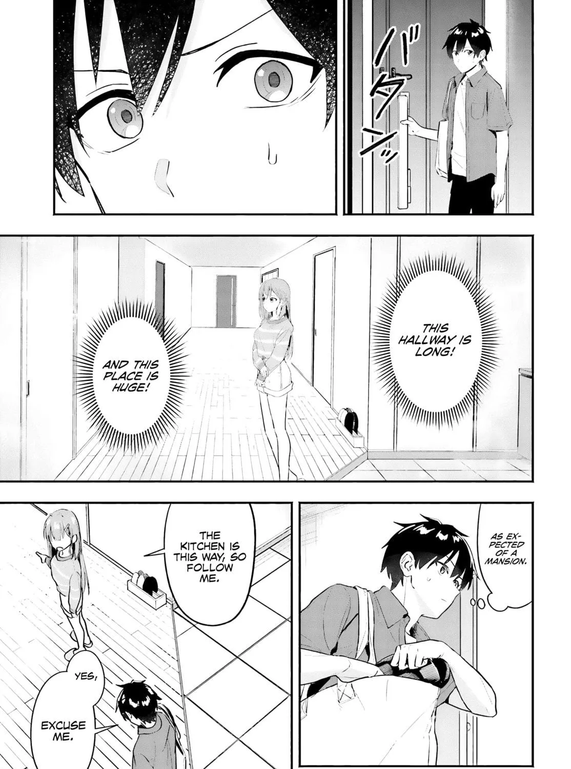 Kaji Daikou no Arbeit wo Hajimetara Gakuen Ichi no Bishoujo no Kazoku ni Kiinirare Chaimashita. Chapter 1 page 48 - 