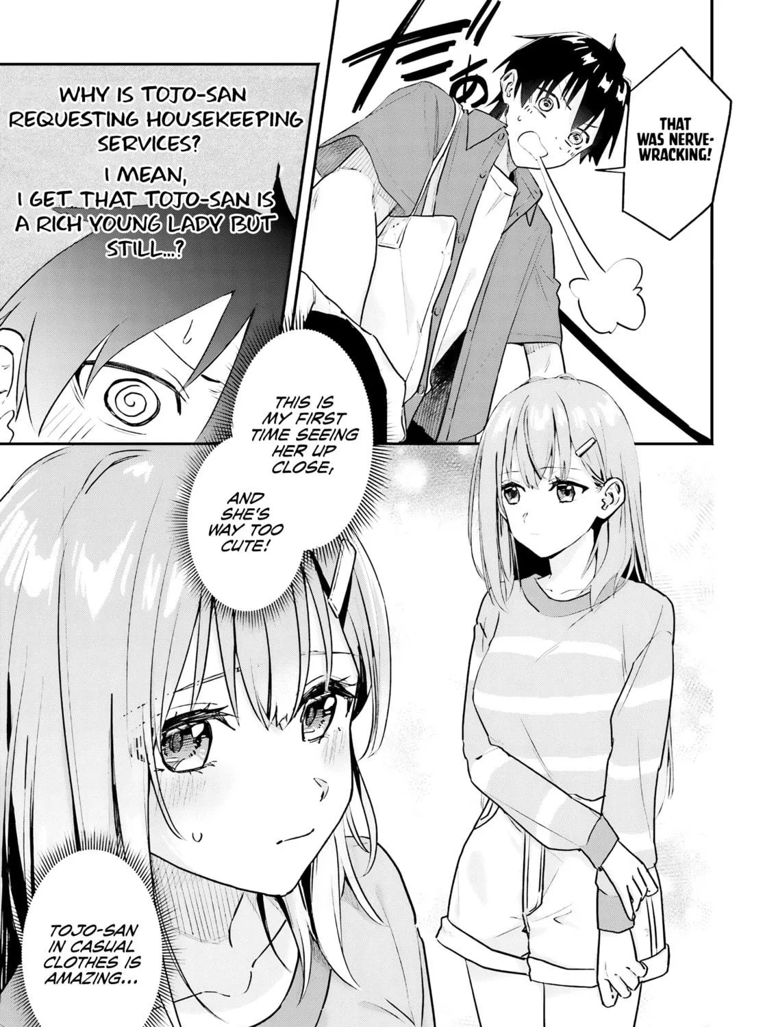 Kaji Daikou no Arbeit wo Hajimetara Gakuen Ichi no Bishoujo no Kazoku ni Kiinirare Chaimashita. Chapter 1 page 64 - 