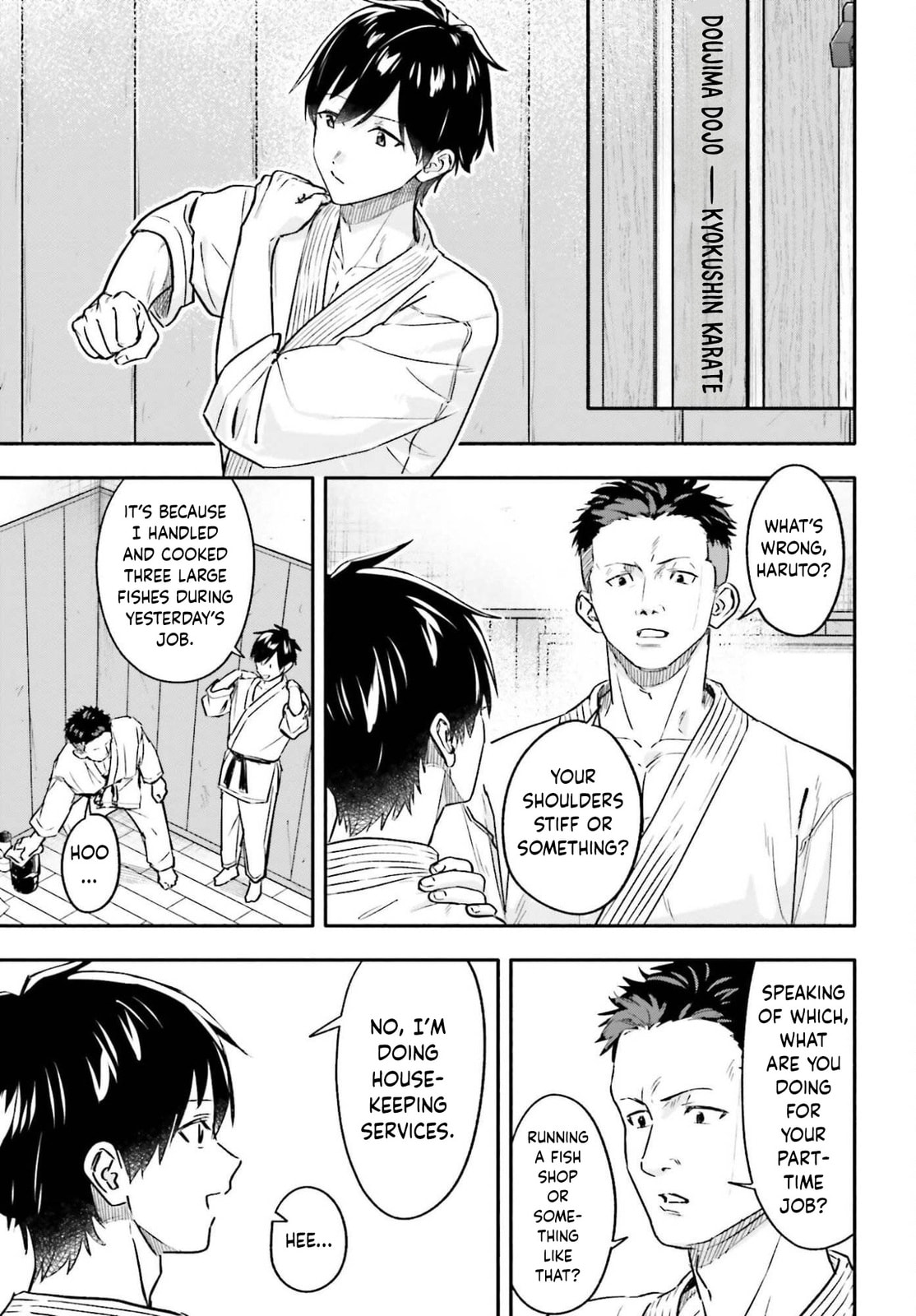 Kaji Daikou no Arbeit wo Hajimetara Gakuen Ichi no Bishoujo no Kazoku ni Kiinirare Chaimashita. Chapter 12 page 12 - 