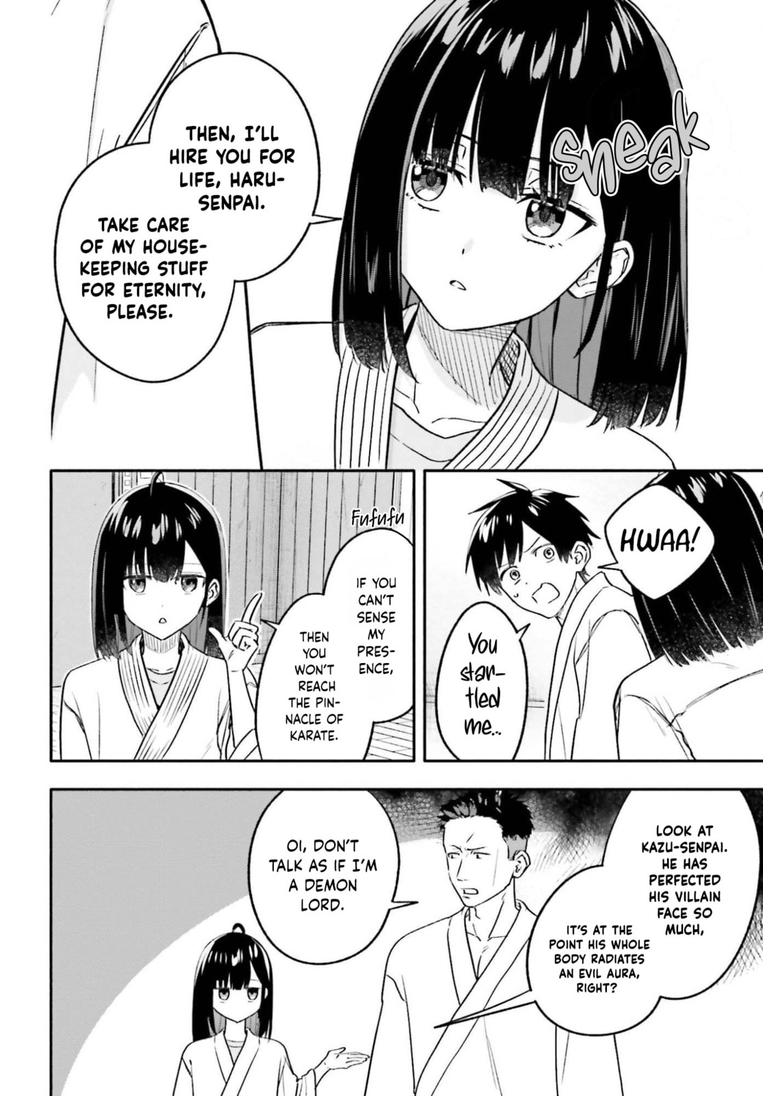 Kaji Daikou no Arbeit wo Hajimetara Gakuen Ichi no Bishoujo no Kazoku ni Kiinirare Chaimashita. Chapter 12 page 13 - 
