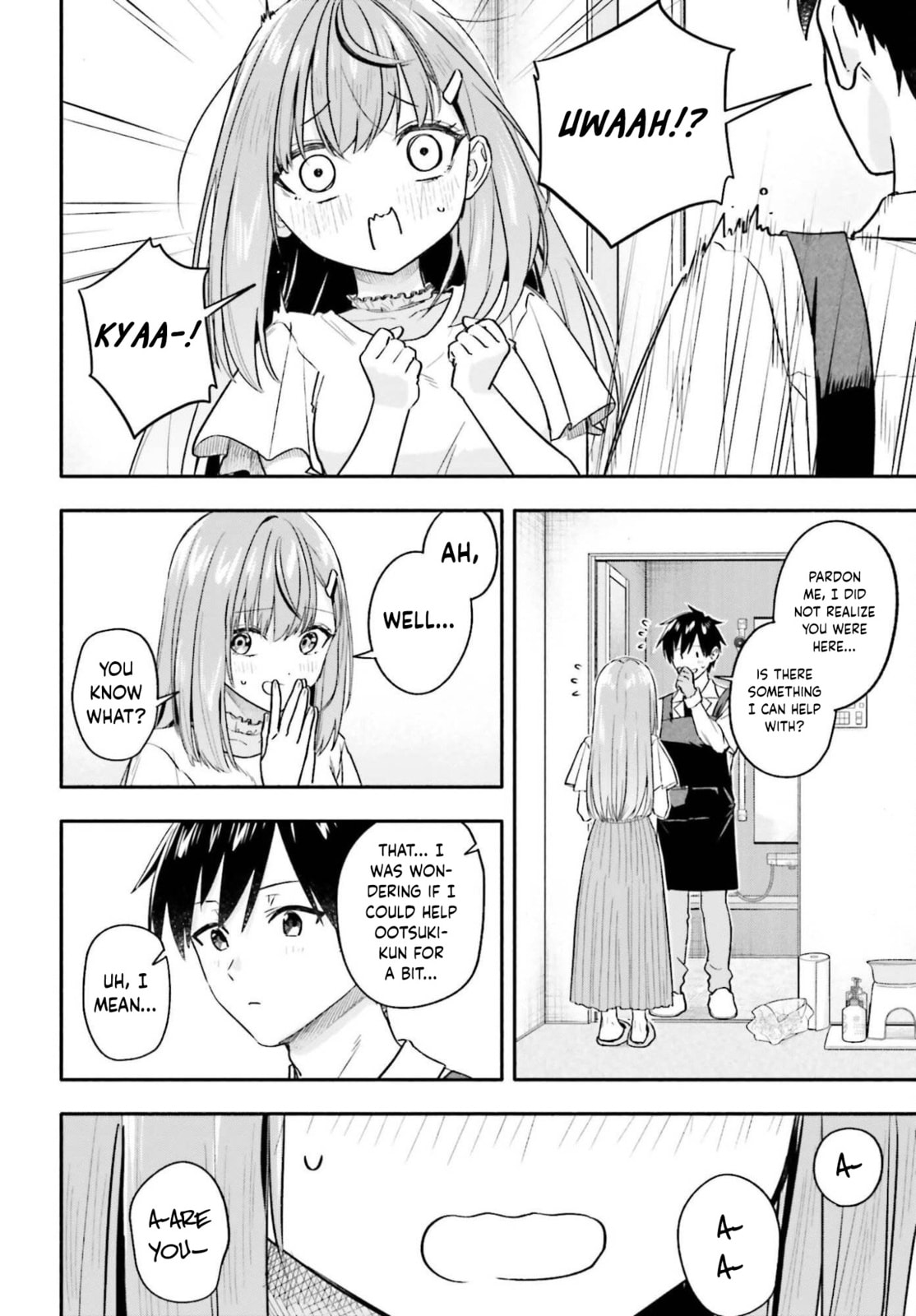 Kaji Daikou no Arbeit wo Hajimetara Gakuen Ichi no Bishoujo no Kazoku ni Kiinirare Chaimashita. Chapter 12 page 21 - 