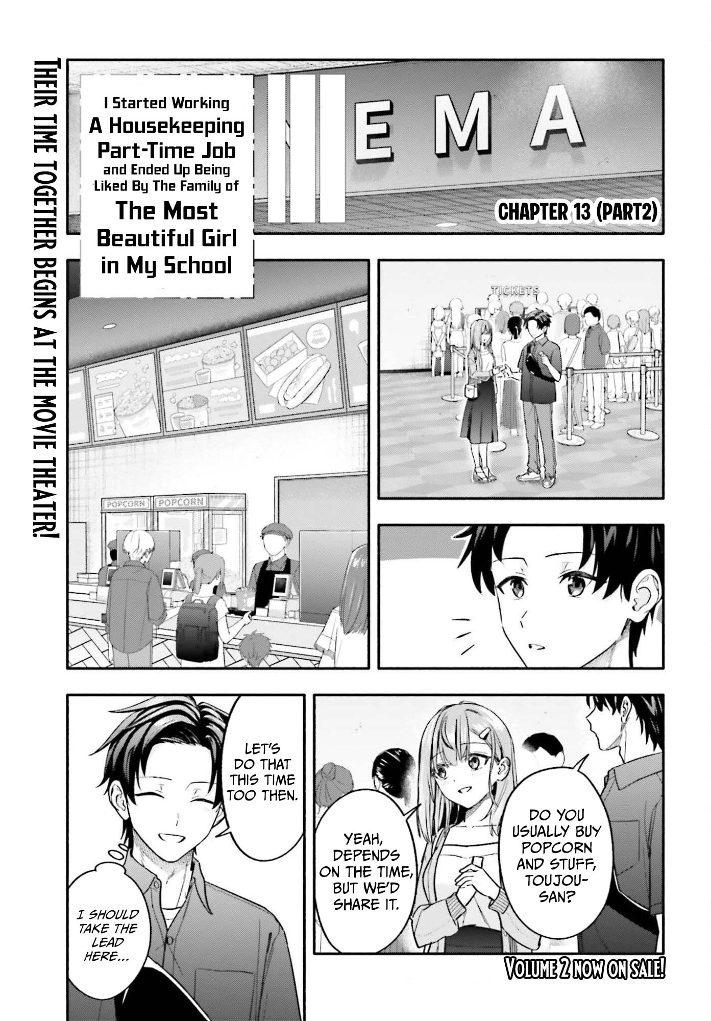 Kaji Daikou no Arbeit wo Hajimetara Gakuen Ichi no Bishoujo no Kazoku ni Kiinirare Chaimashita. Chapter 13 page 19 - 