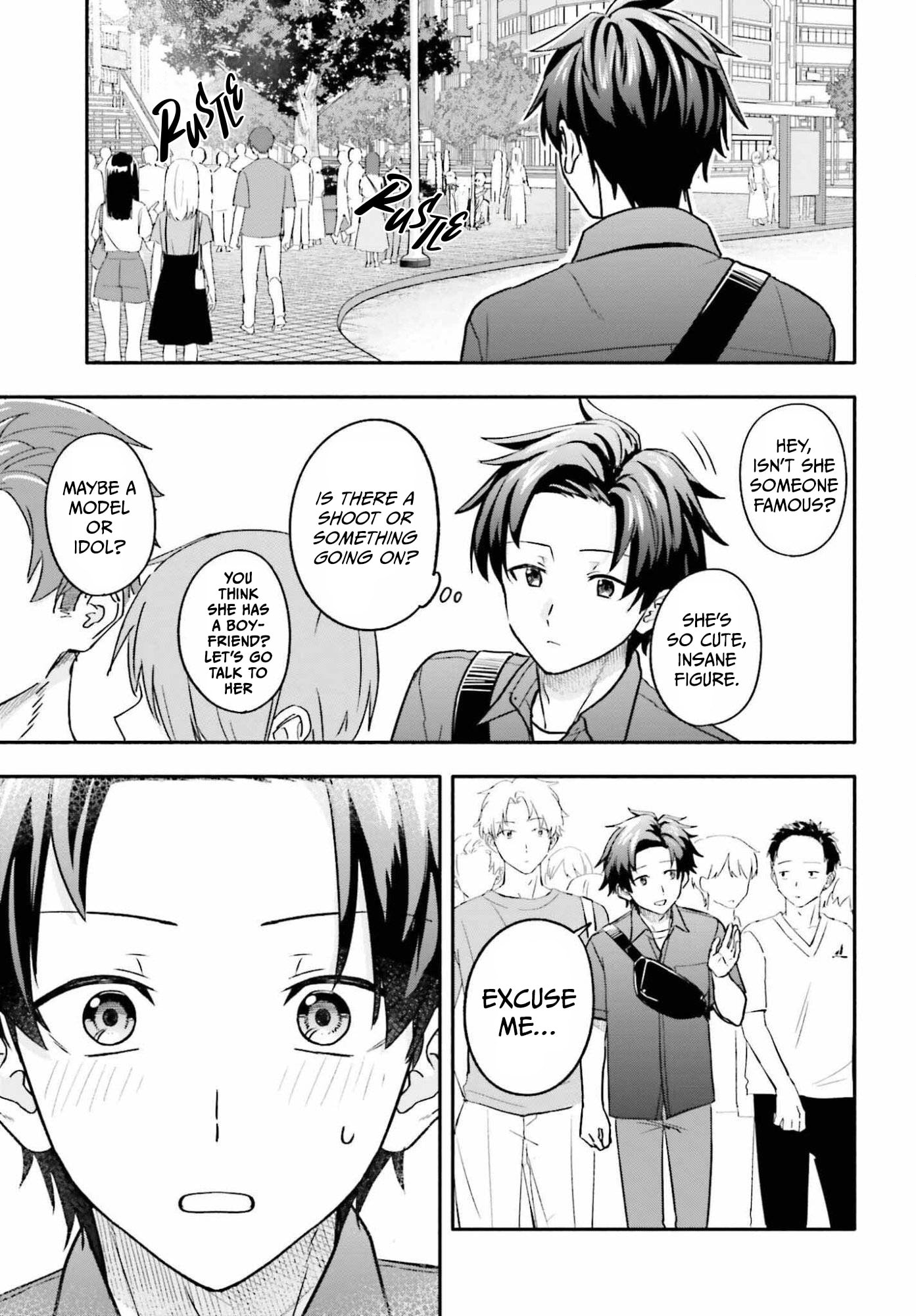Kaji Daikou no Arbeit wo Hajimetara Gakuen Ichi no Bishoujo no Kazoku ni Kiinirare Chaimashita. Chapter 13 page 9 - 