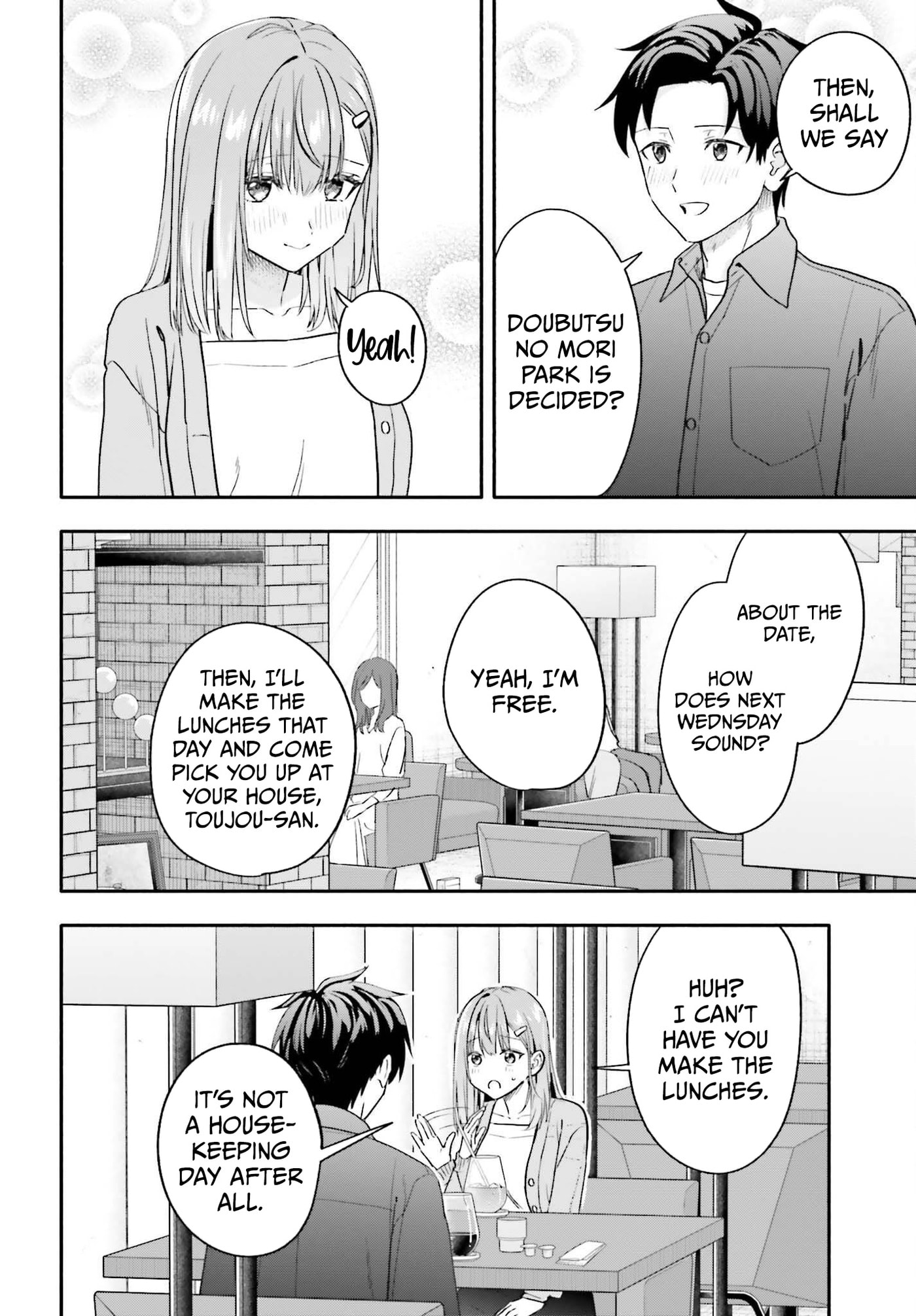 Kaji Daikou no Arbeit wo Hajimetara Gakuen Ichi no Bishoujo no Kazoku ni Kiinirare Chaimashita. Chapter 14 page 21 - 