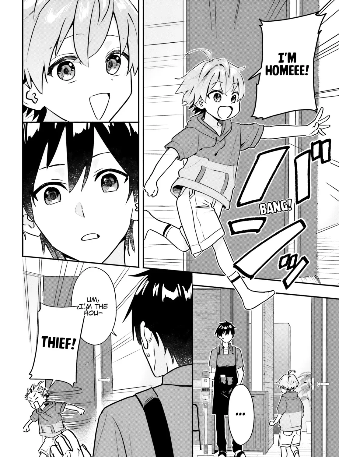 Kaji Daikou no Arbeit wo Hajimetara Gakuen Ichi no Bishoujo no Kazoku ni Kiinirare Chaimashita. Chapter 2 page 12 - 