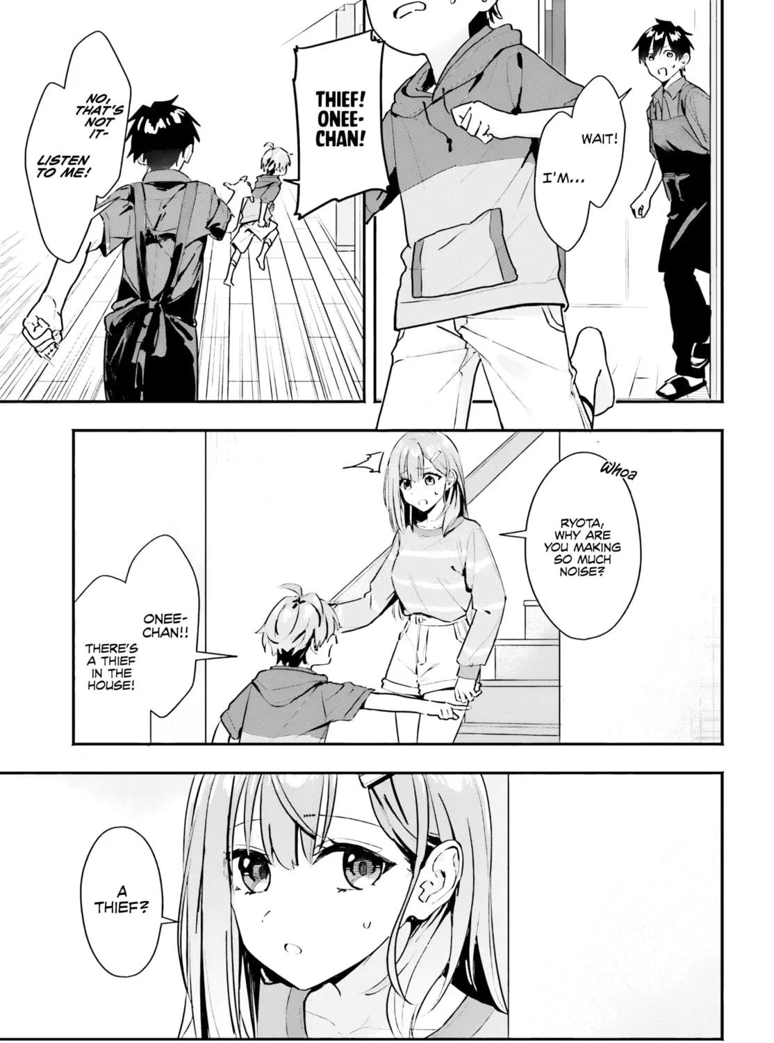 Kaji Daikou no Arbeit wo Hajimetara Gakuen Ichi no Bishoujo no Kazoku ni Kiinirare Chaimashita. Chapter 2 page 14 - 
