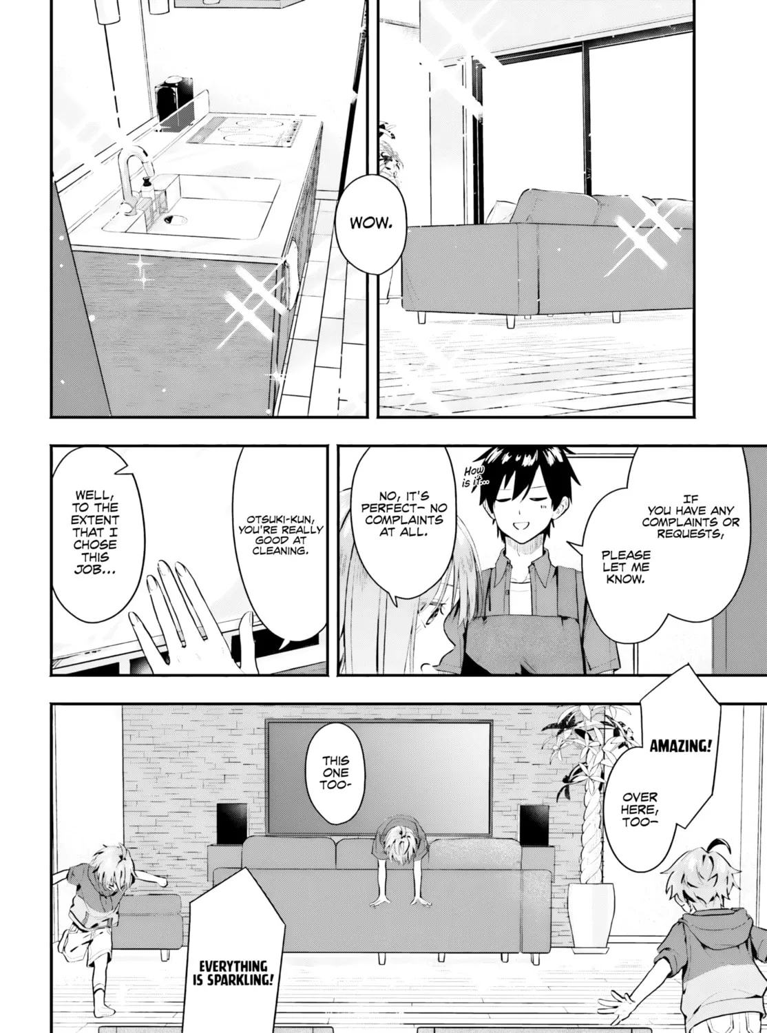Kaji Daikou no Arbeit wo Hajimetara Gakuen Ichi no Bishoujo no Kazoku ni Kiinirare Chaimashita. Chapter 2 page 24 - 
