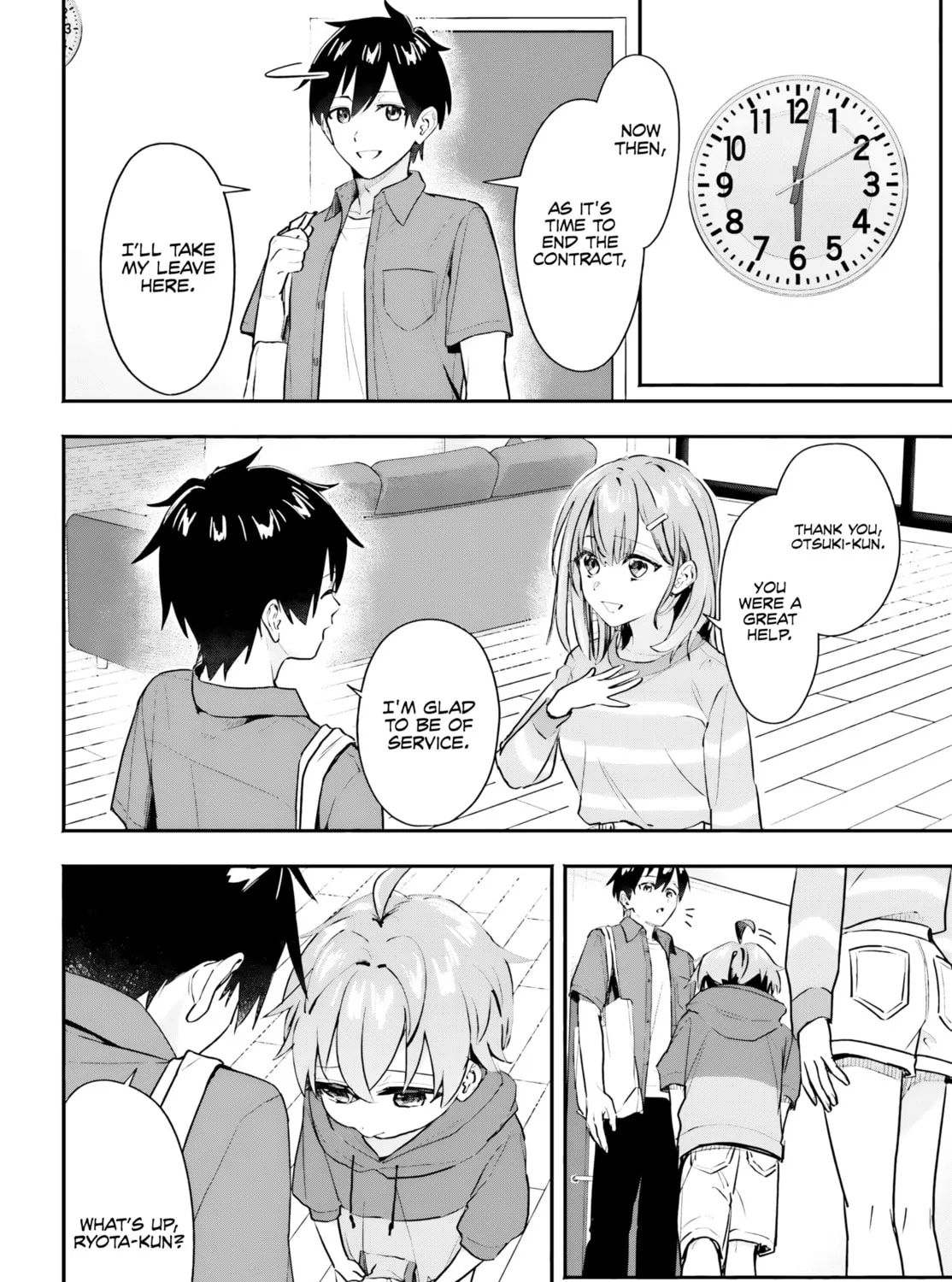Kaji Daikou no Arbeit wo Hajimetara Gakuen Ichi no Bishoujo no Kazoku ni Kiinirare Chaimashita. Chapter 2 page 36 - 