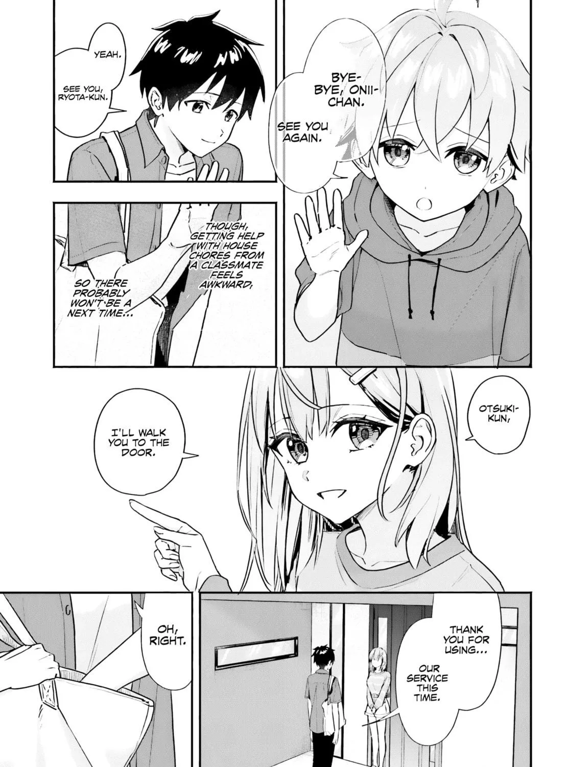 Kaji Daikou no Arbeit wo Hajimetara Gakuen Ichi no Bishoujo no Kazoku ni Kiinirare Chaimashita. Chapter 2 page 38 - 