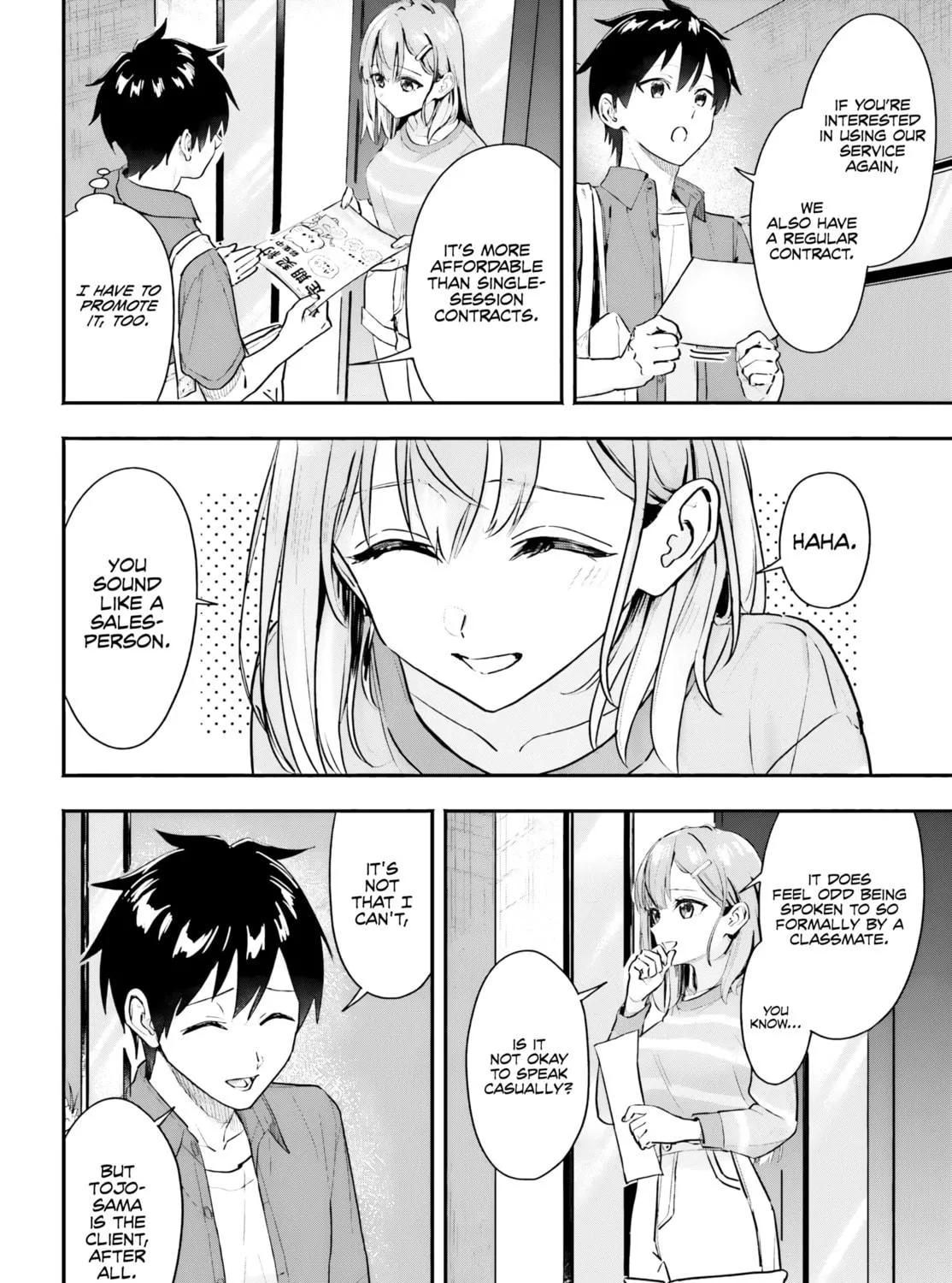 Kaji Daikou no Arbeit wo Hajimetara Gakuen Ichi no Bishoujo no Kazoku ni Kiinirare Chaimashita. Chapter 2 page 40 - 