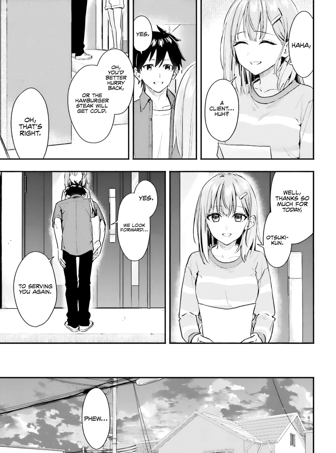 Kaji Daikou no Arbeit wo Hajimetara Gakuen Ichi no Bishoujo no Kazoku ni Kiinirare Chaimashita. Chapter 2 page 42 - 