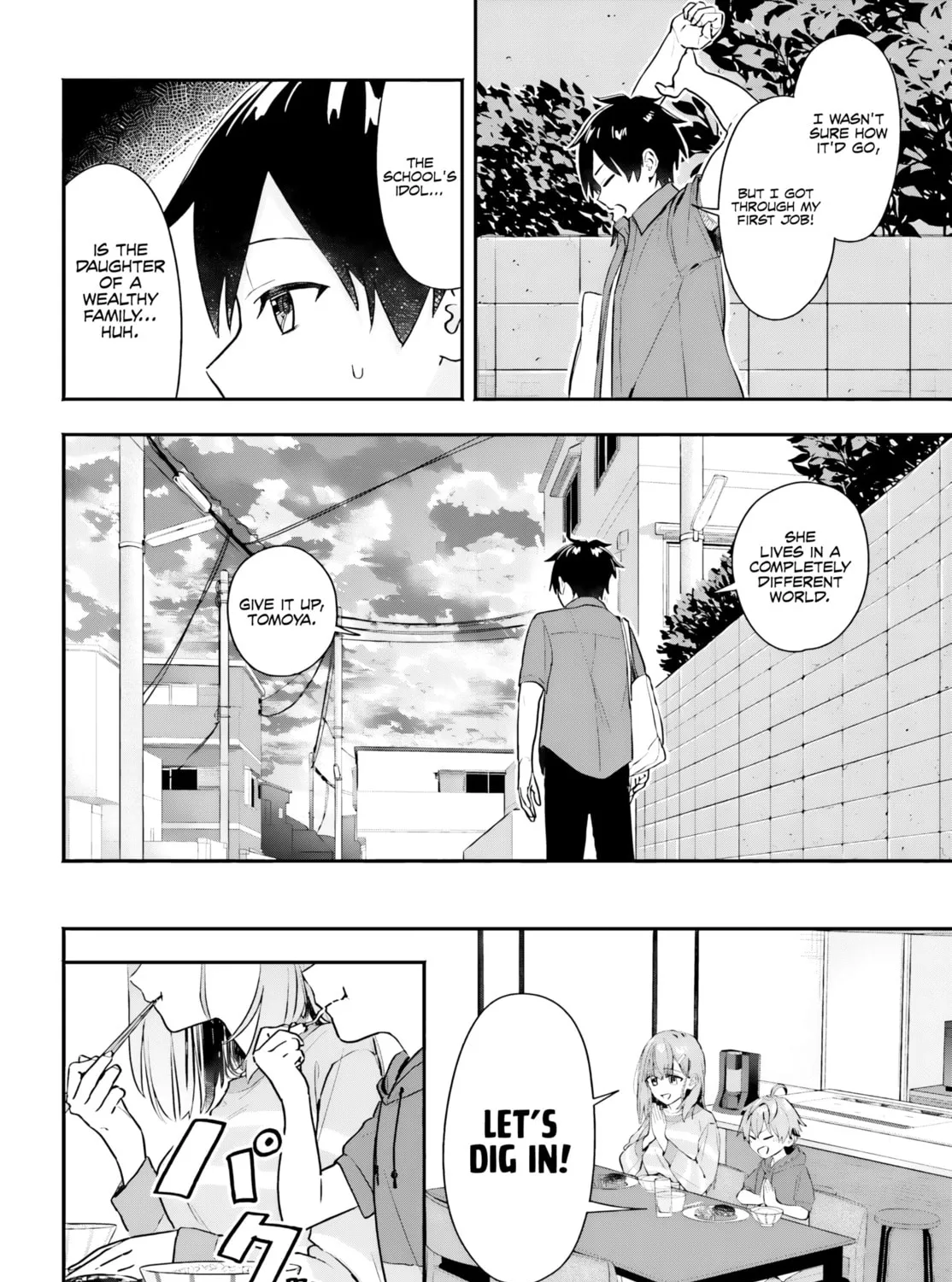 Kaji Daikou no Arbeit wo Hajimetara Gakuen Ichi no Bishoujo no Kazoku ni Kiinirare Chaimashita. Chapter 2 page 44 - 