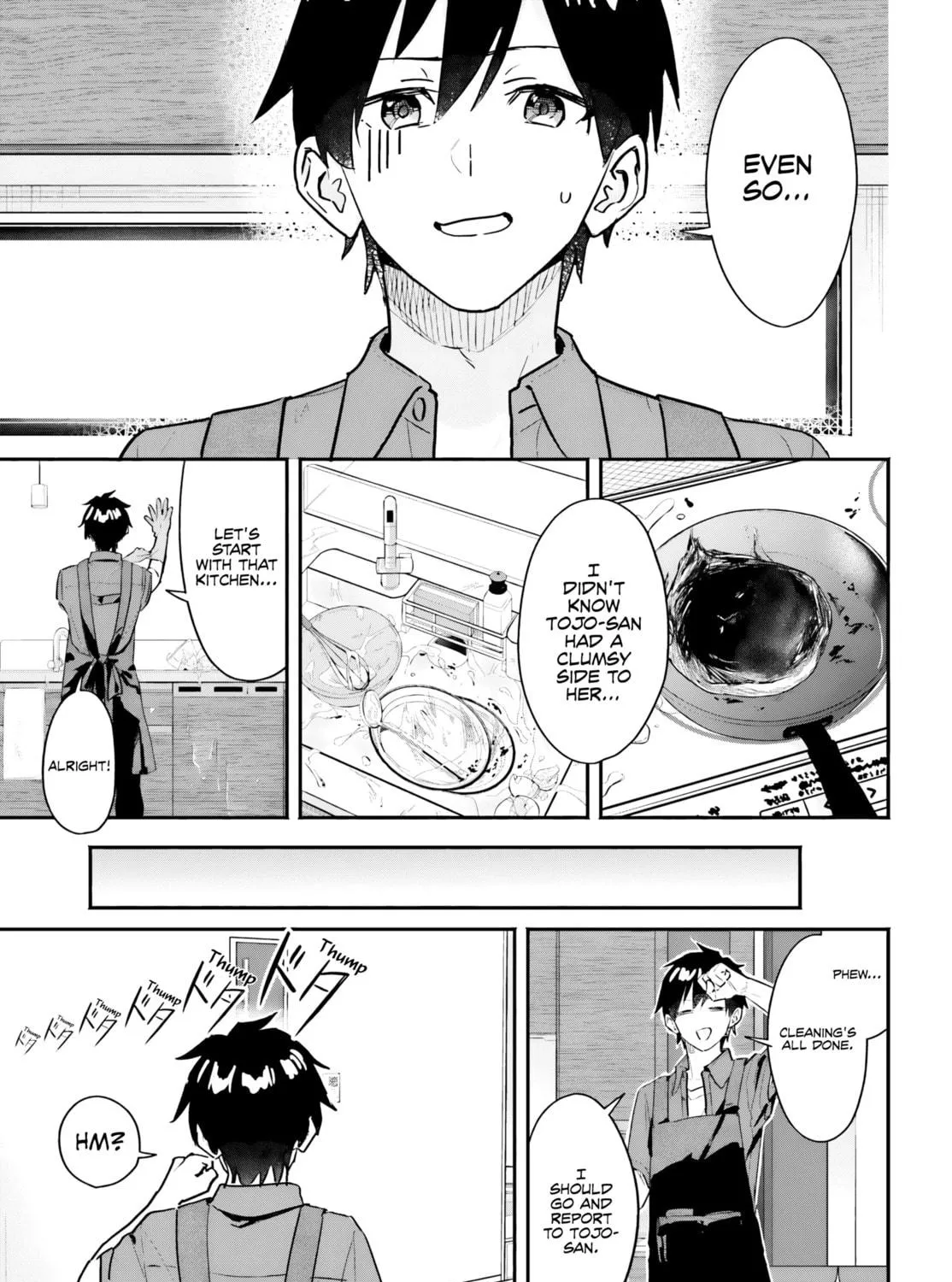 Kaji Daikou no Arbeit wo Hajimetara Gakuen Ichi no Bishoujo no Kazoku ni Kiinirare Chaimashita. Chapter 2 page 10 - 