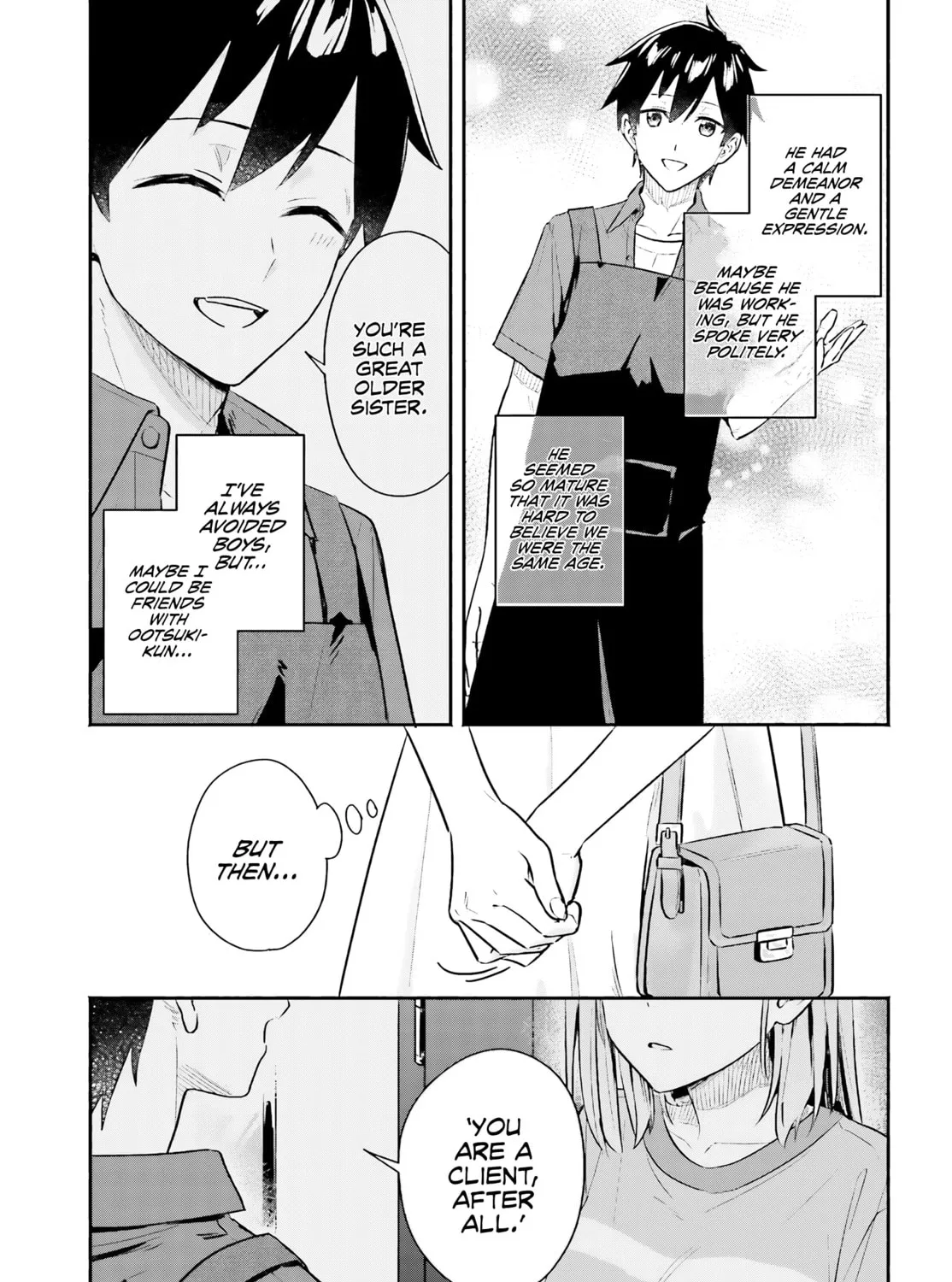 Kaji Daikou no Arbeit wo Hajimetara Gakuen Ichi no Bishoujo no Kazoku ni Kiinirare Chaimashita. Chapter 3 page 14 - 
