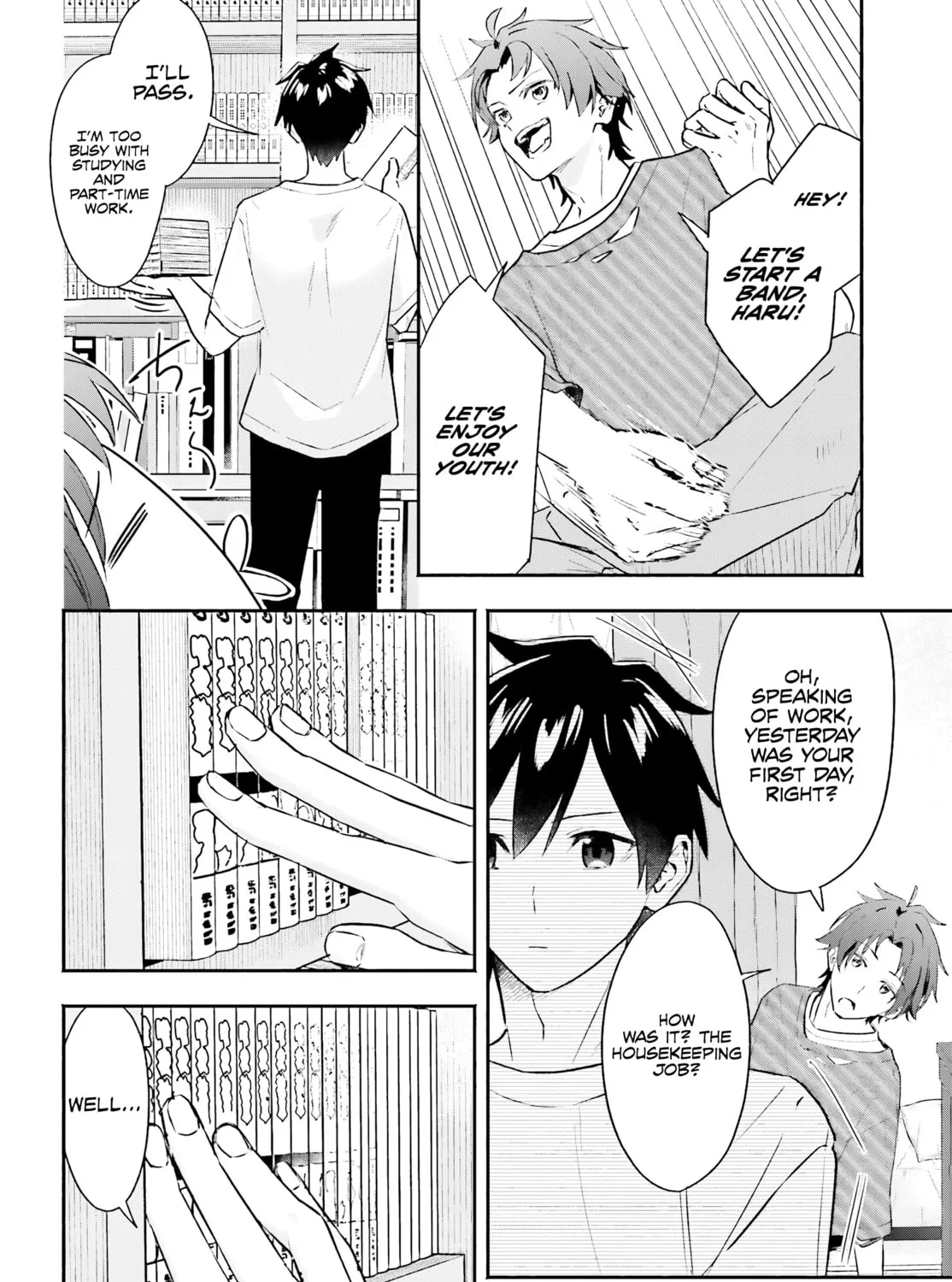 Kaji Daikou no Arbeit wo Hajimetara Gakuen Ichi no Bishoujo no Kazoku ni Kiinirare Chaimashita. Chapter 3 page 20 - 