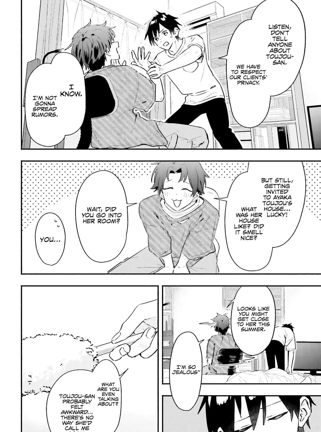 Kaji Daikou no Arbeit wo Hajimetara Gakuen Ichi no Bishoujo no Kazoku ni Kiinirare Chaimashita. Chapter 3 page 28 - 