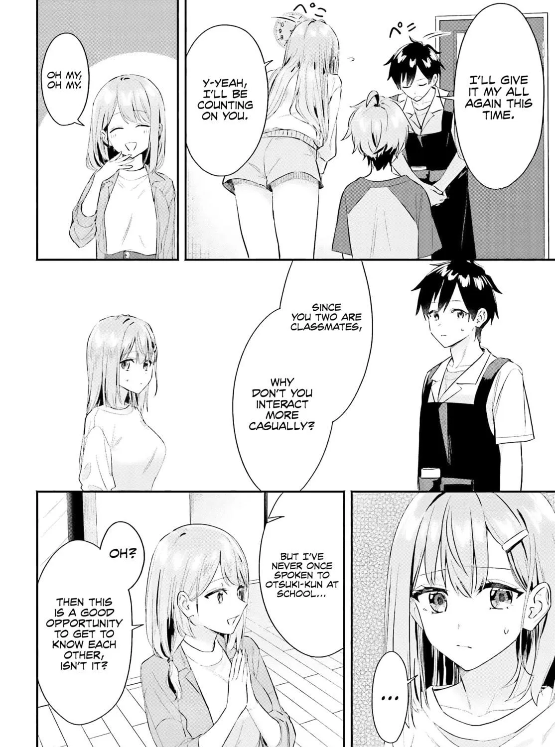 Kaji Daikou no Arbeit wo Hajimetara Gakuen Ichi no Bishoujo no Kazoku ni Kiinirare Chaimashita. Chapter 4 page 16 - 