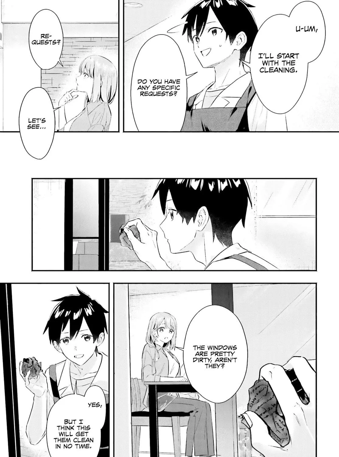 Kaji Daikou no Arbeit wo Hajimetara Gakuen Ichi no Bishoujo no Kazoku ni Kiinirare Chaimashita. Chapter 4 page 22 - 