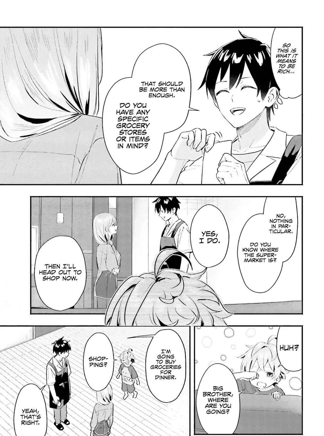 Kaji Daikou no Arbeit wo Hajimetara Gakuen Ichi no Bishoujo no Kazoku ni Kiinirare Chaimashita. Chapter 4 page 38 - 