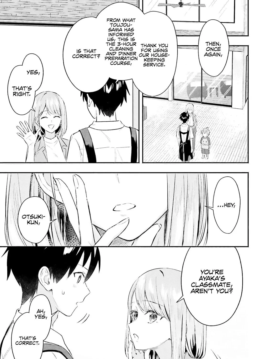 Kaji Daikou no Arbeit wo Hajimetara Gakuen Ichi no Bishoujo no Kazoku ni Kiinirare Chaimashita. Chapter 4 page 10 - 