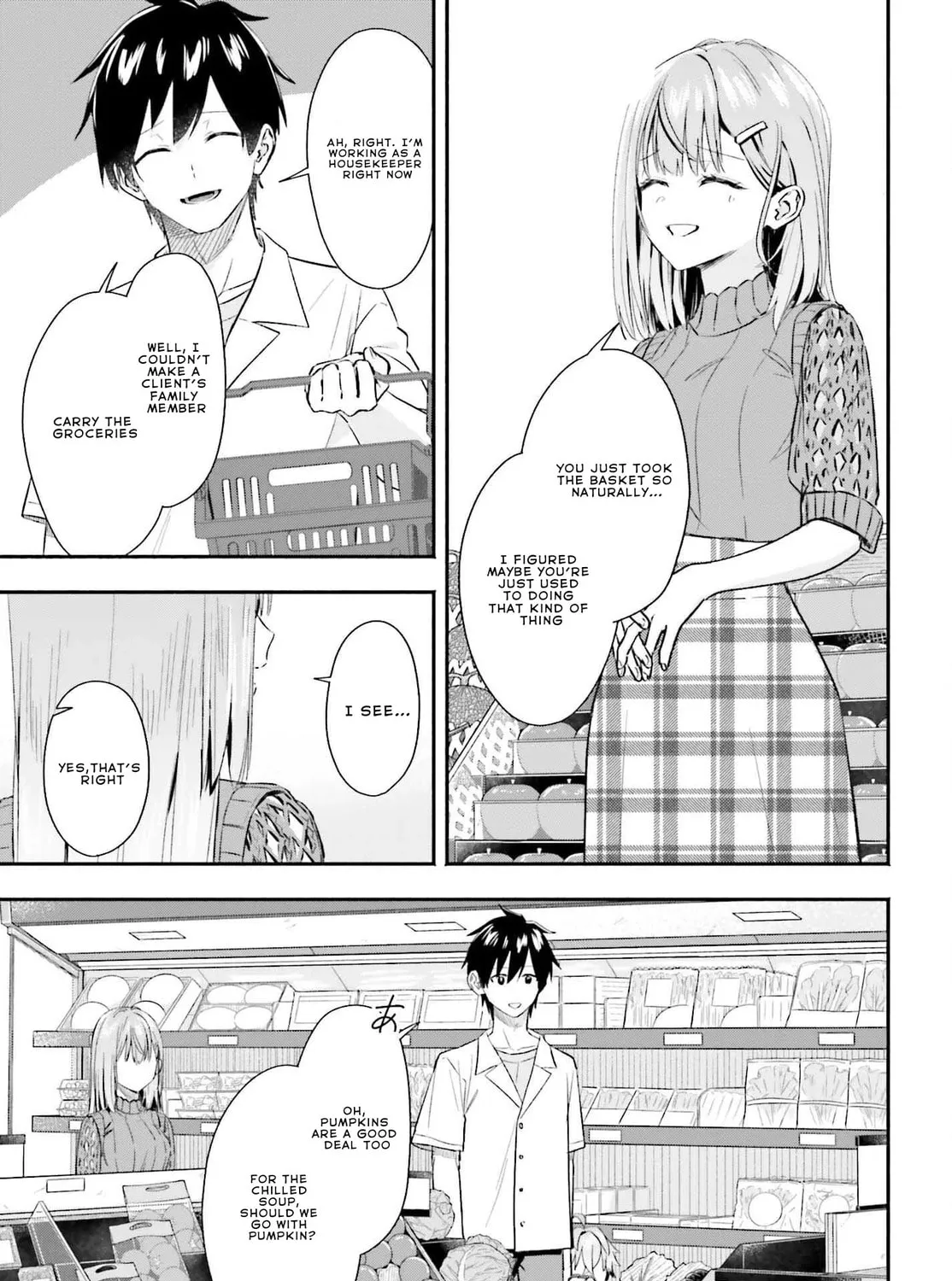 Kaji Daikou no Arbeit wo Hajimetara Gakuen Ichi no Bishoujo no Kazoku ni Kiinirare Chaimashita. Chapter 5.1 page 13 - 