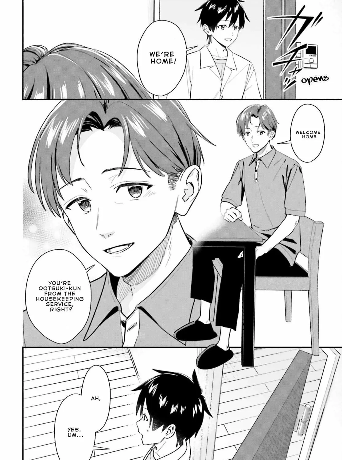 Kaji Daikou no Arbeit wo Hajimetara Gakuen Ichi no Bishoujo no Kazoku ni Kiinirare Chaimashita. Chapter 5.1 page 27 - 